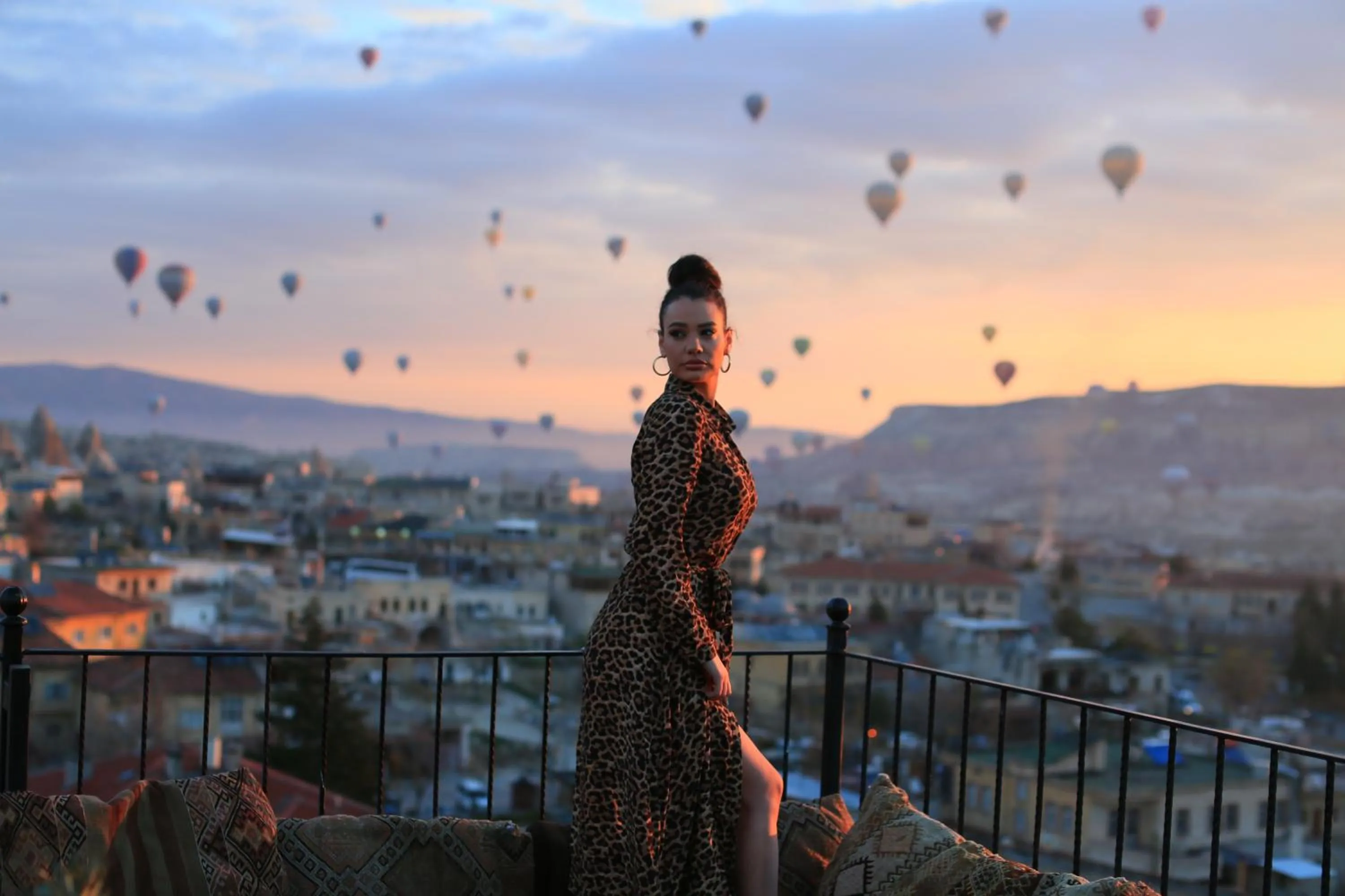City view in Goreme Palace Cave Suites