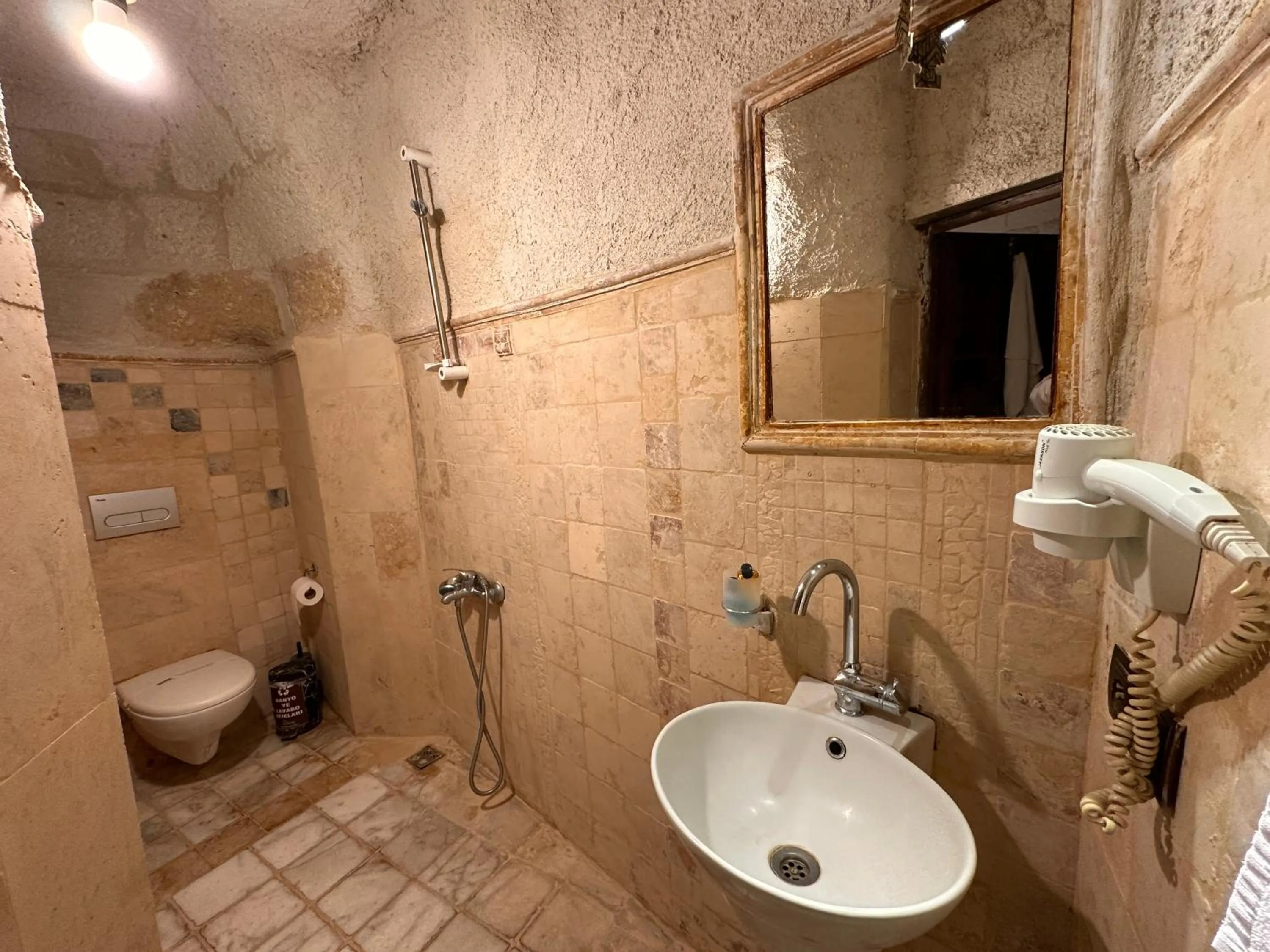 Bathroom in Goreme Palace Cave Suites
