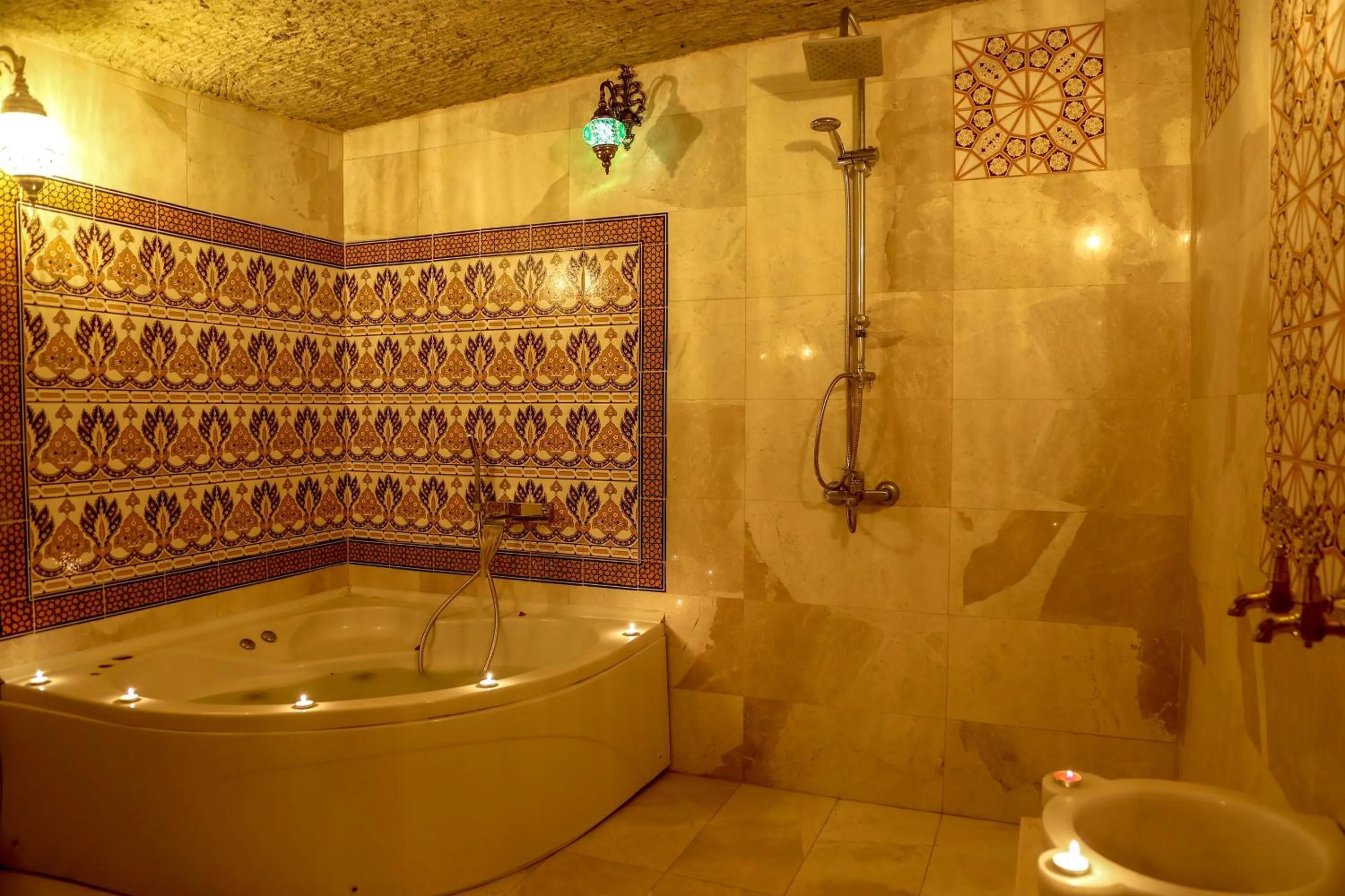 Shower in Goreme Palace Cave Suites