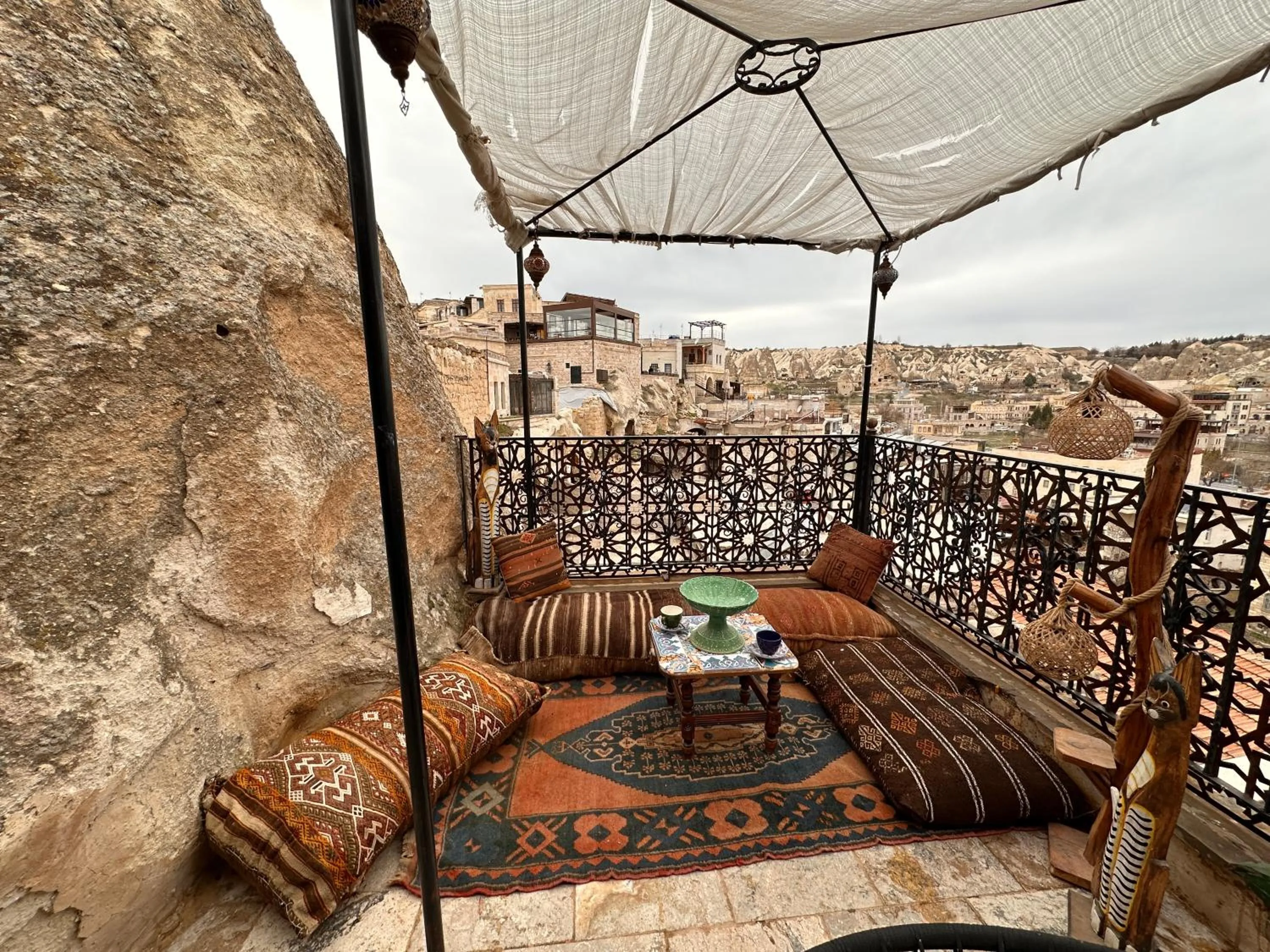 Balcony/Terrace in Goreme Palace Cave Suites