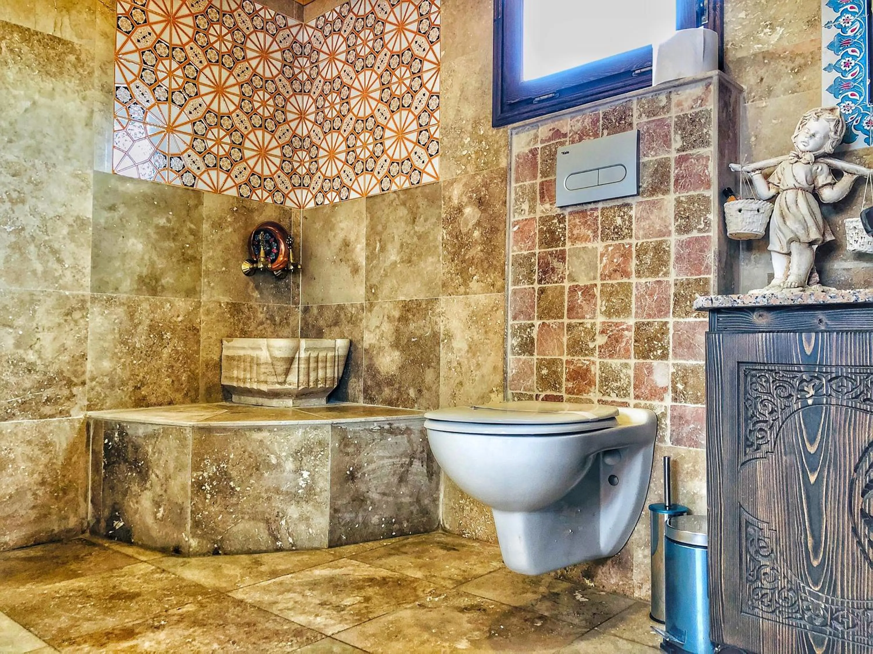 Shower in Goreme Palace Cave Suites
