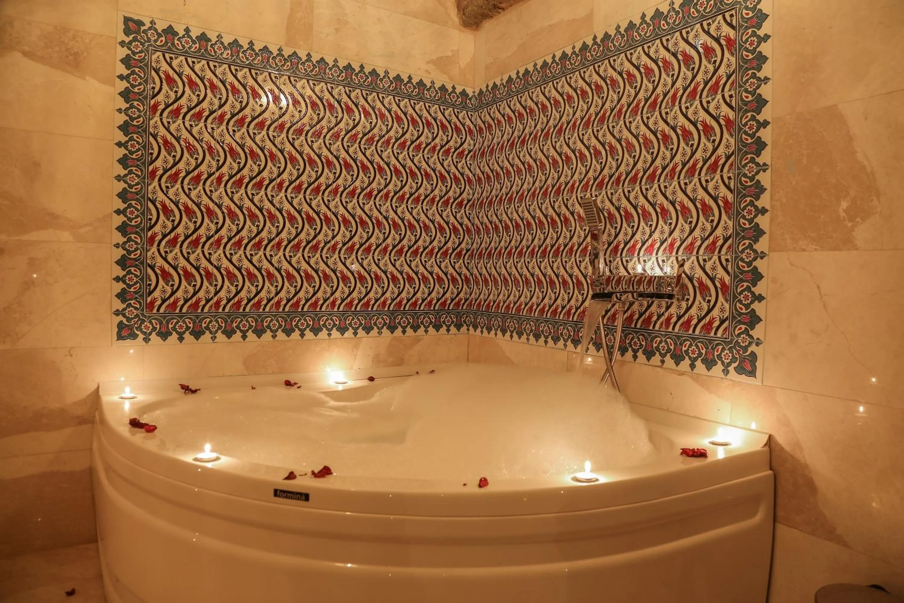 Shower in Goreme Palace Cave Suites