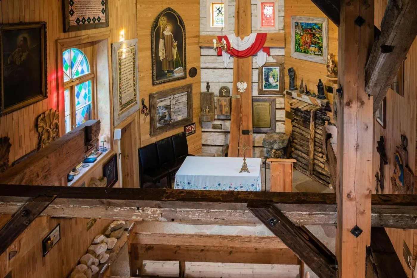 Place of worship in Hotel Szymbark