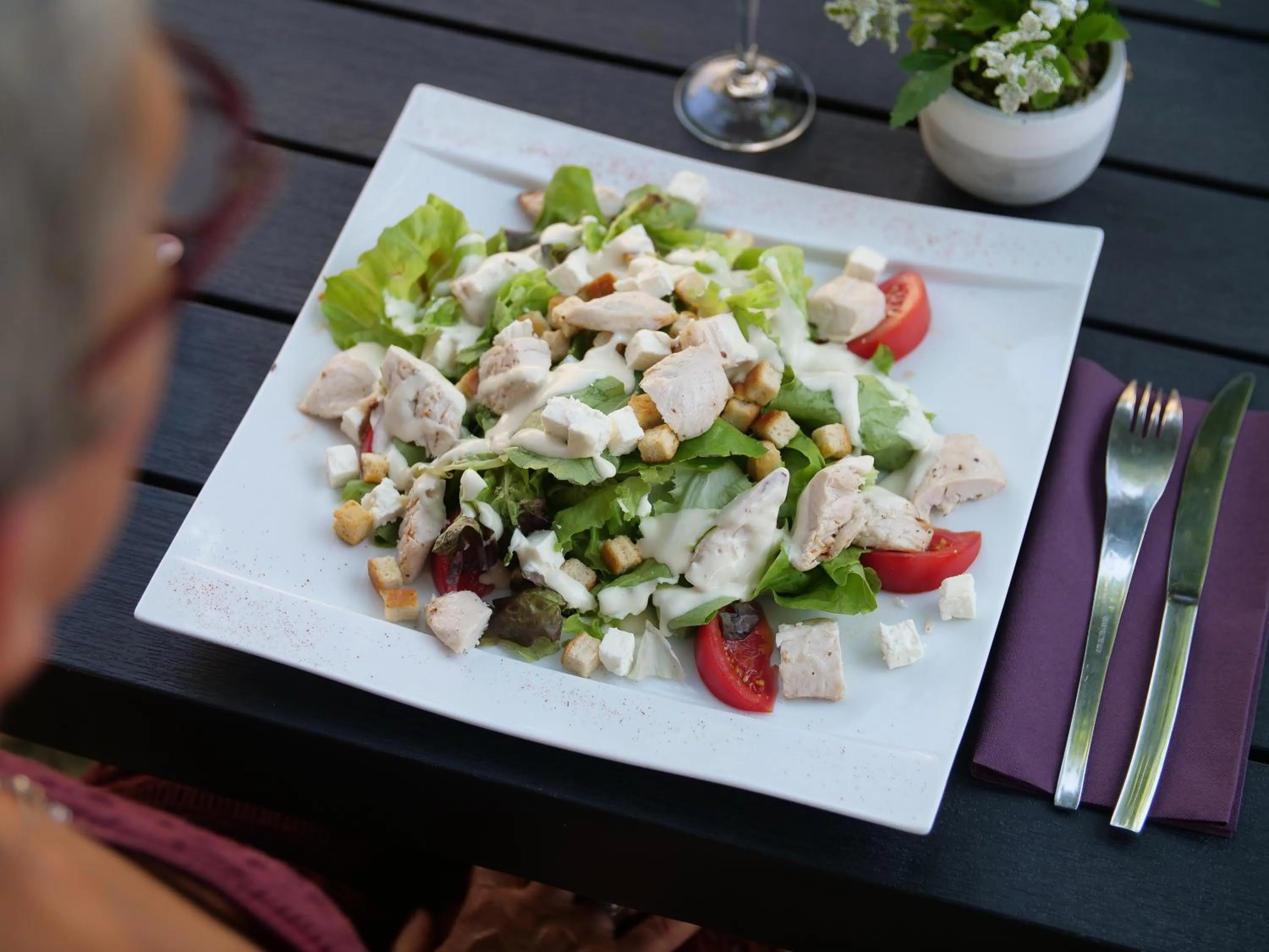 Food and drinks in Hôtel Inn Design Resto Novo Vannes