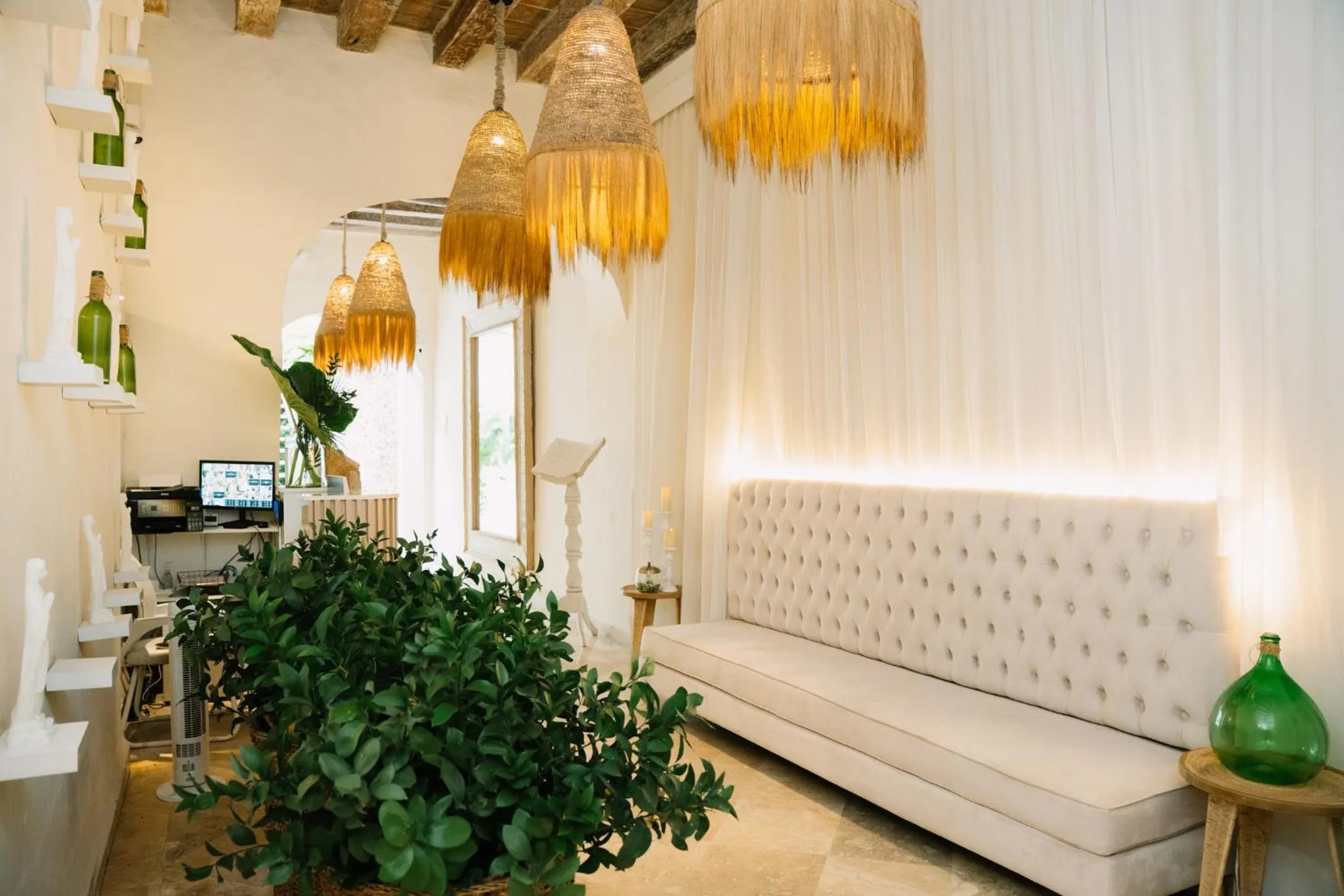 Lobby or reception in Casa Diluca Cartagena Hotel Boutique