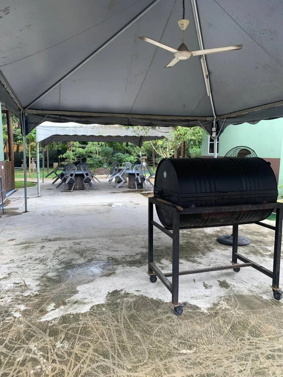 BBQ facilities in BB Durio Chalet