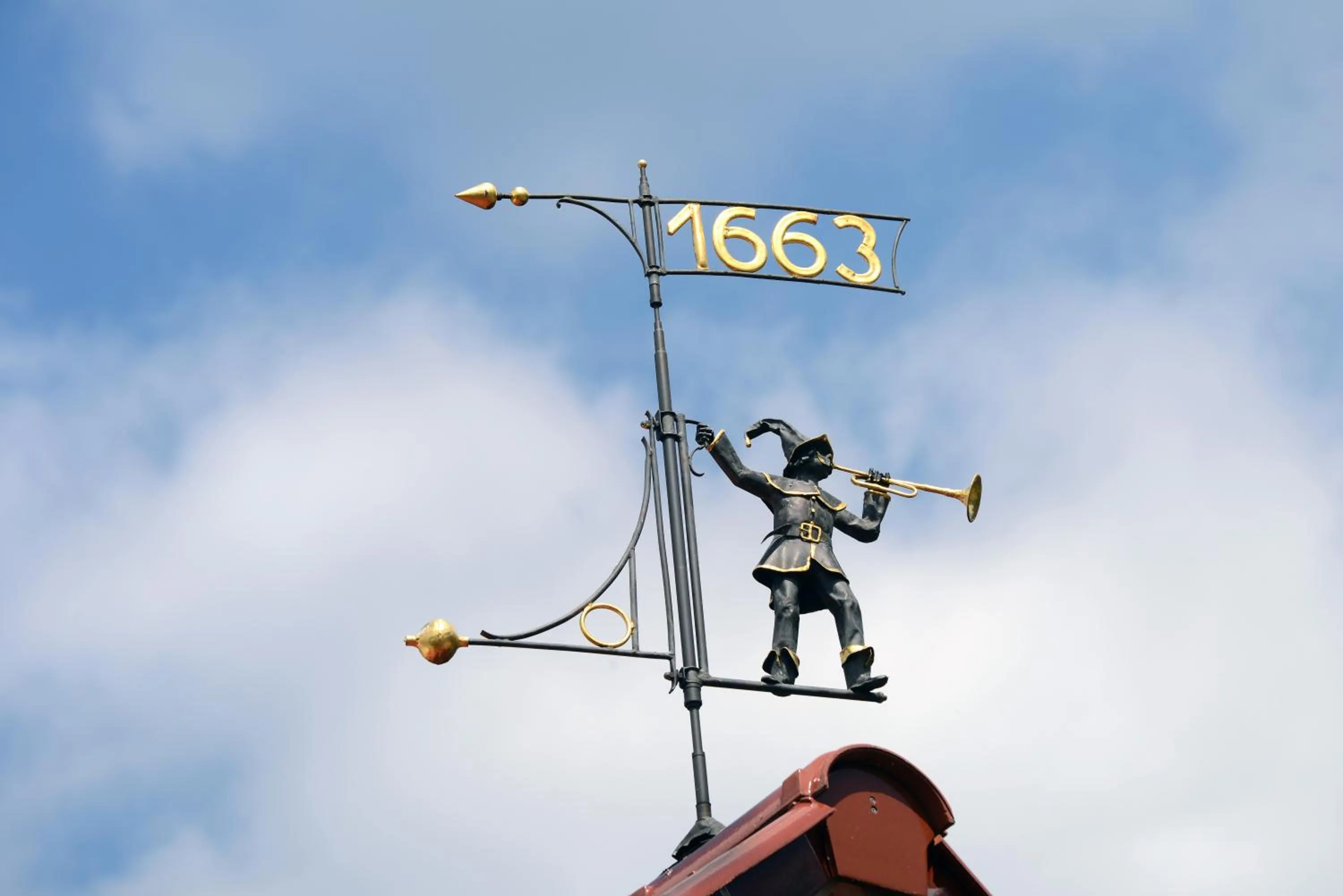 Decorative detail in Hotel Zum weißen Stein