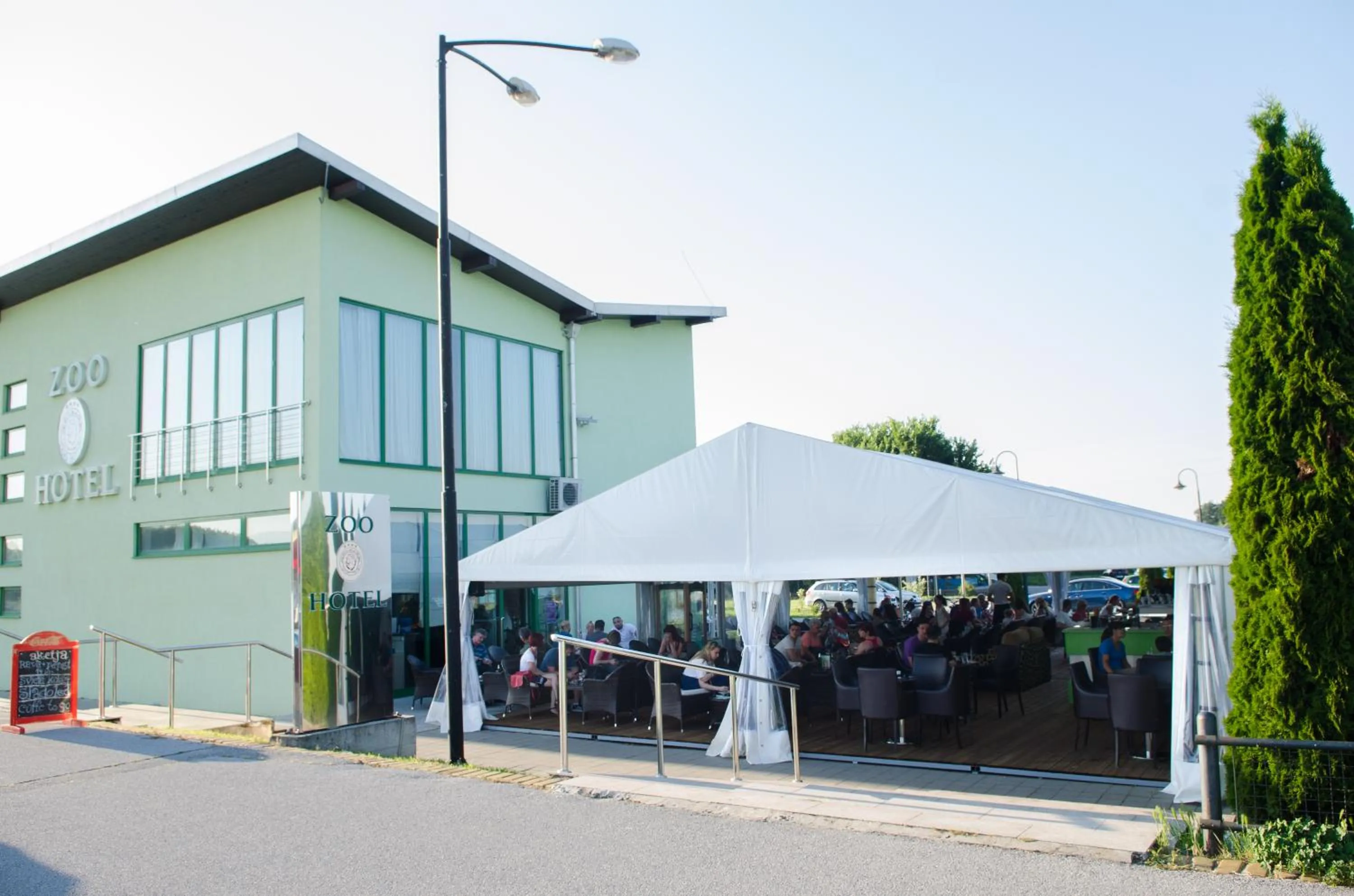 Children play ground in ZOO hotel