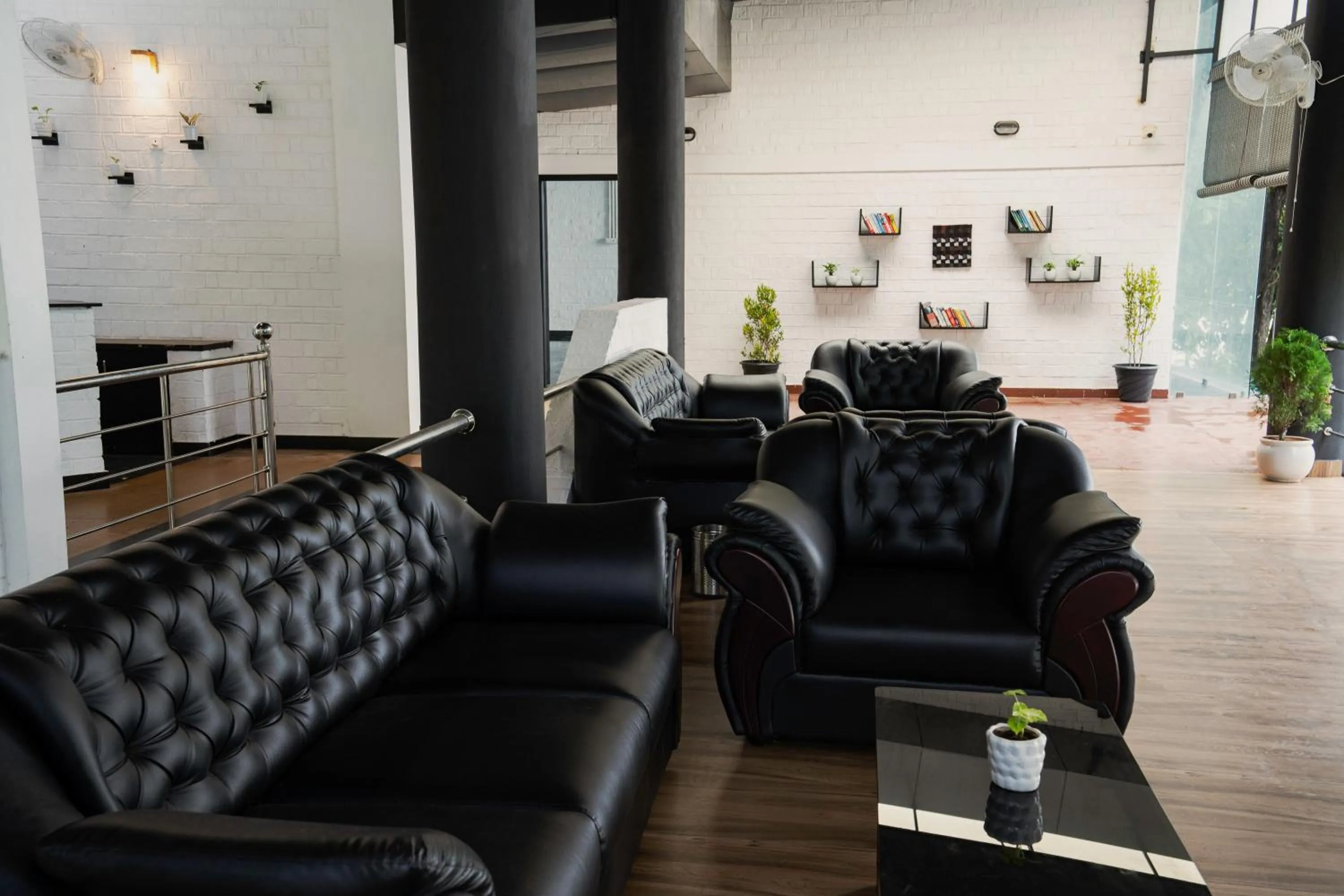 Seating area in S RIVER RESORTS