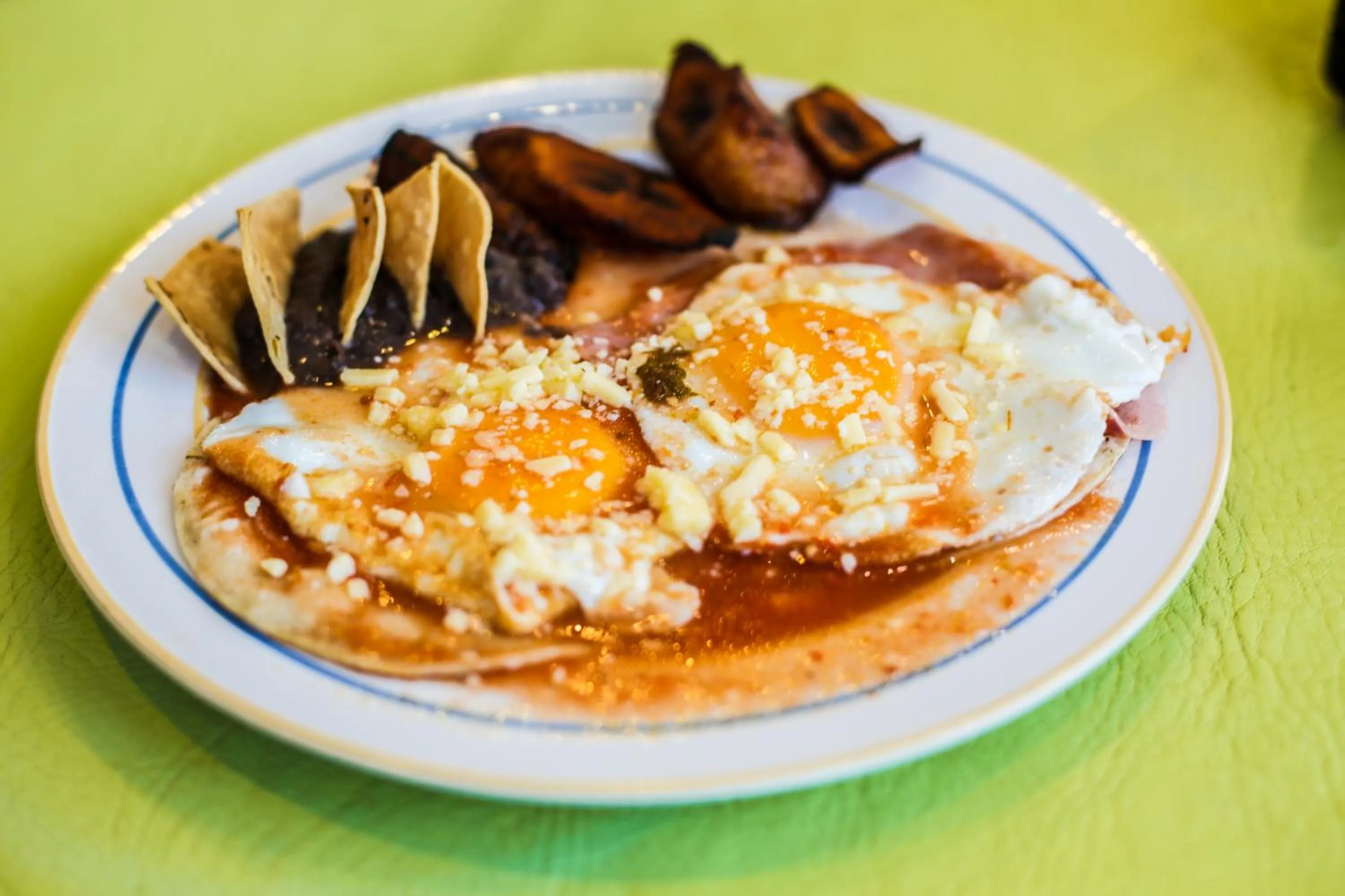 Food in Hotel Las Golondrinas