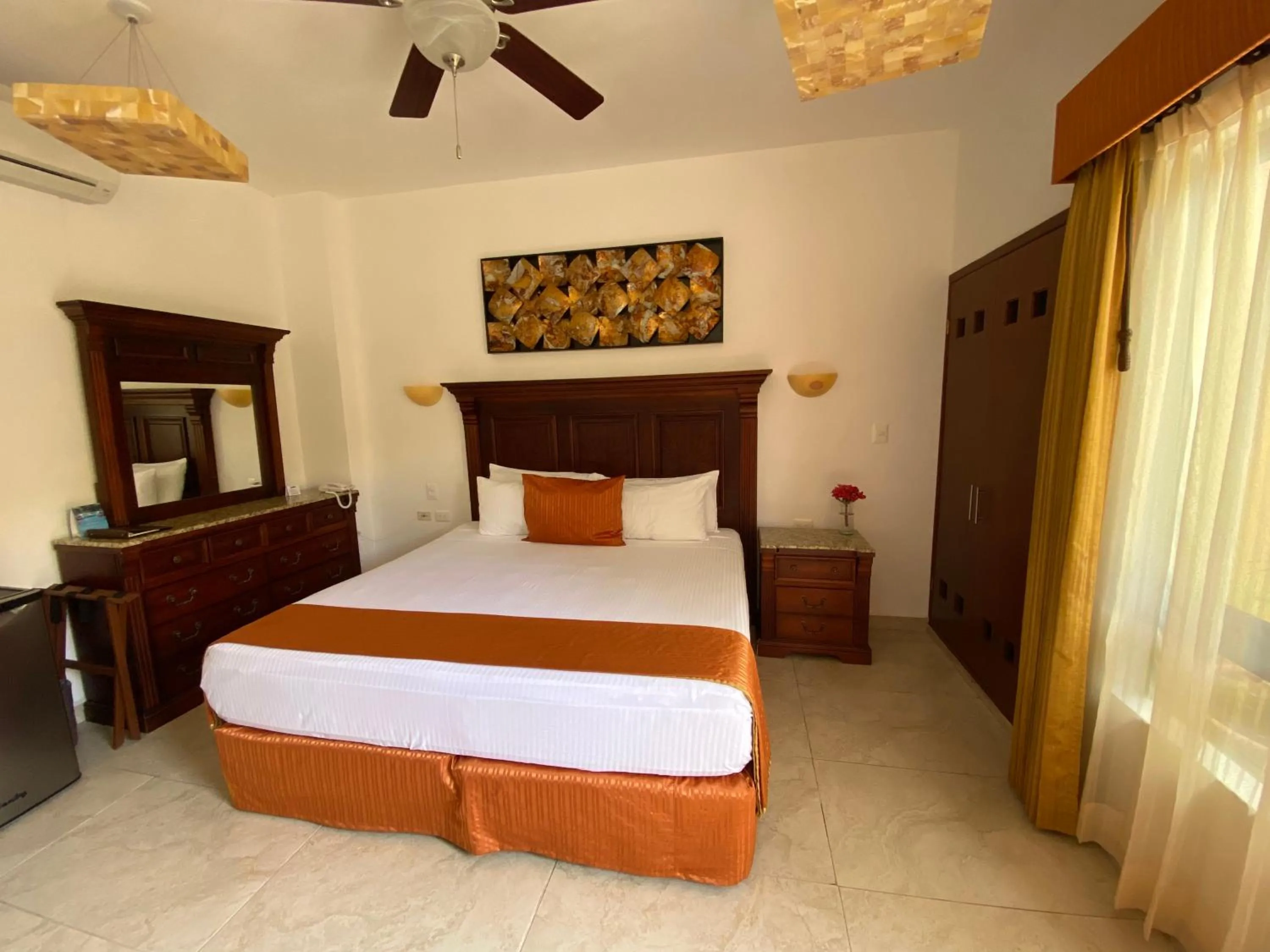 Bedroom, Bed in Hotel Las Golondrinas