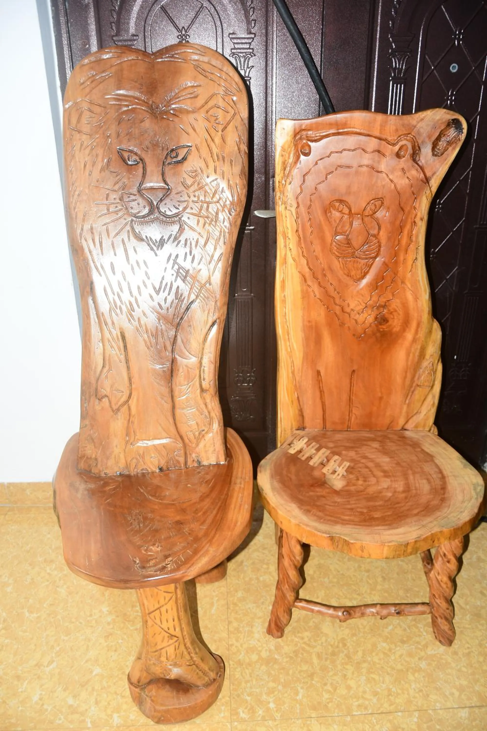 Decorative detail in Odo So Royal Hotel