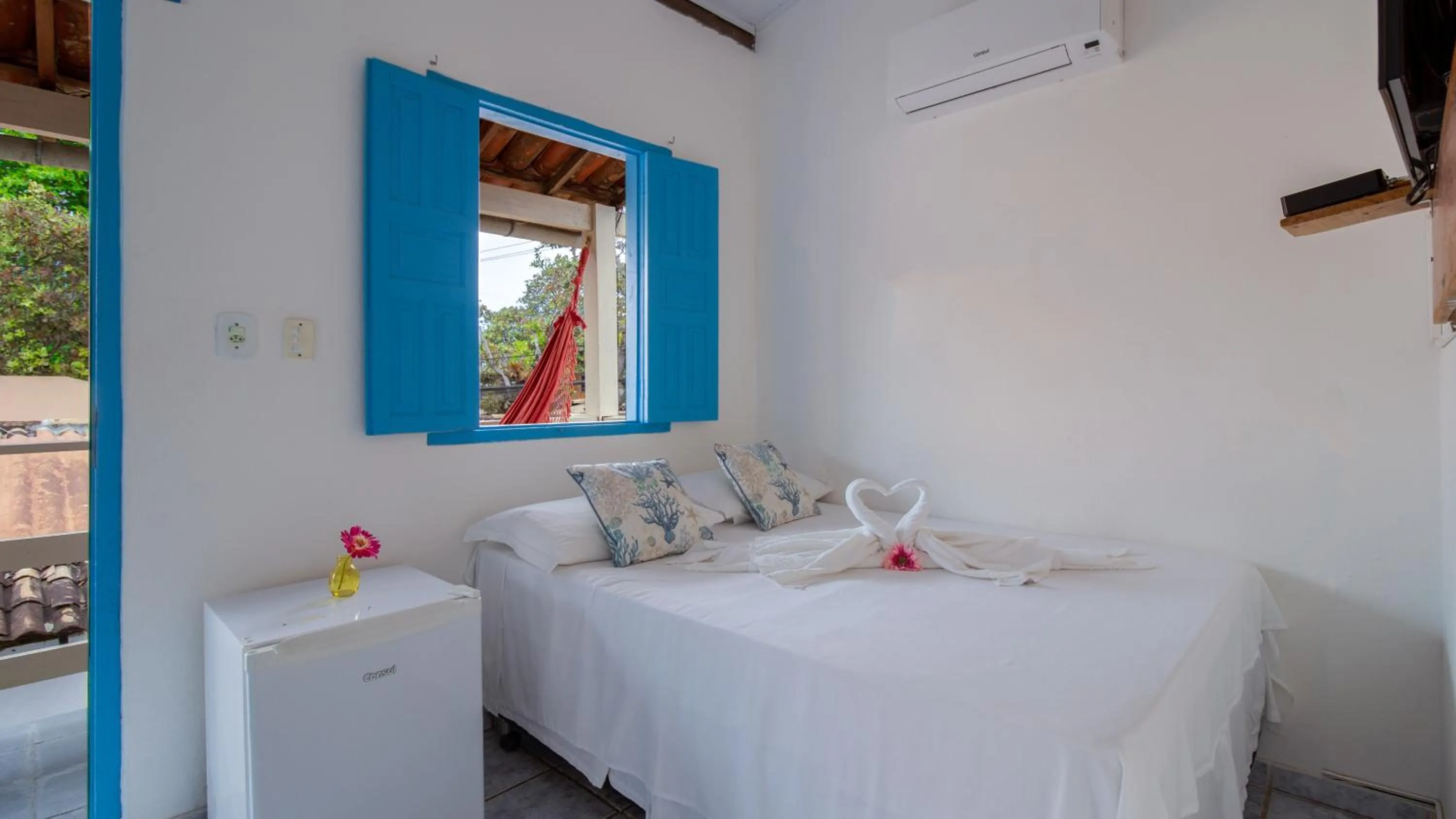 Bedroom, Bed in Pousada Astral Mucugê