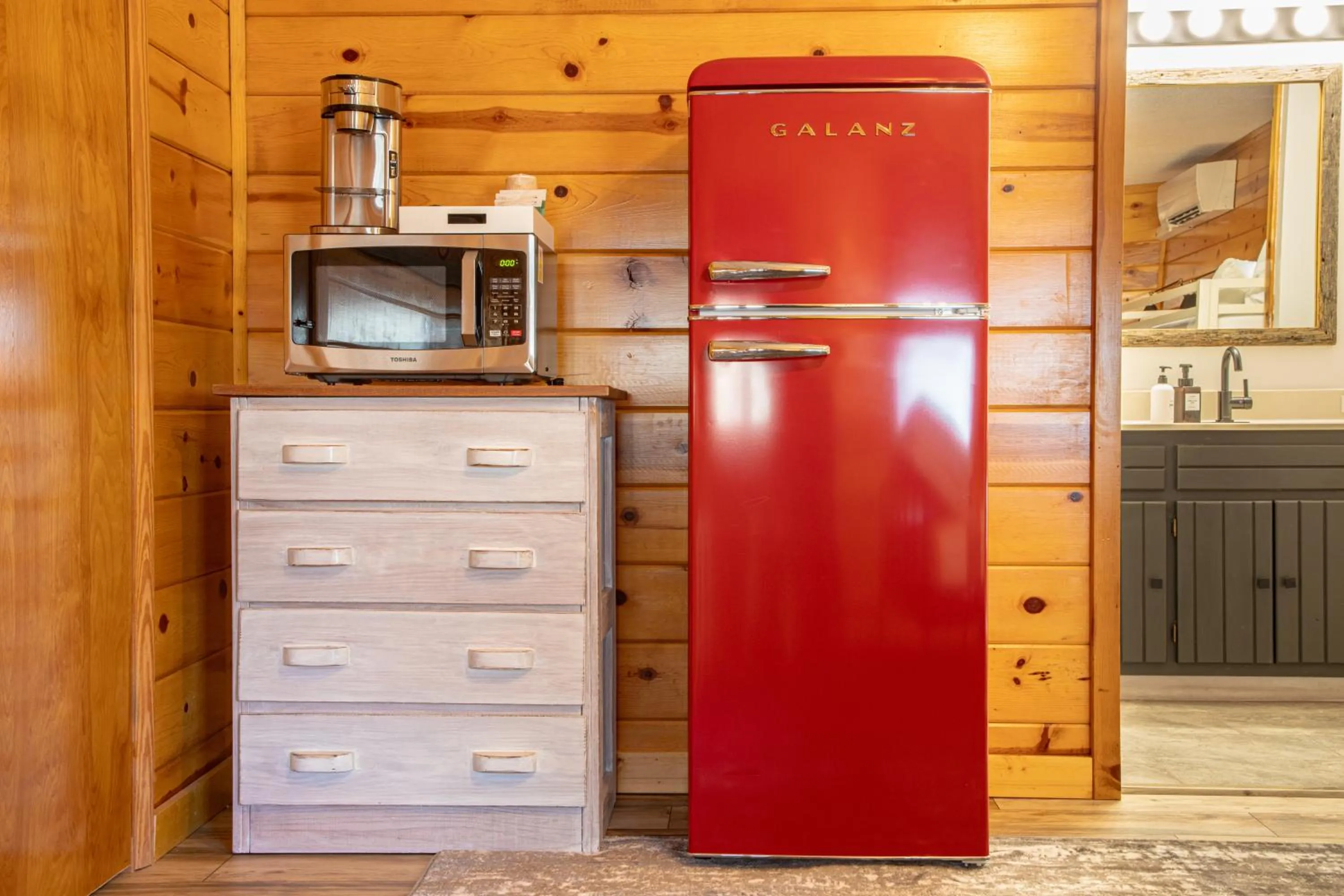 Bedroom in Mount Mitchell Eco Retreat