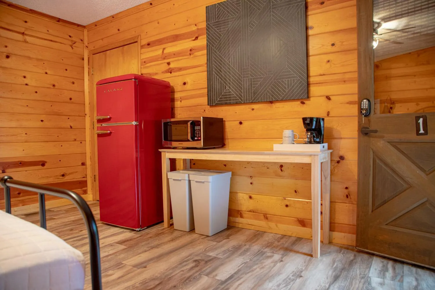 Bedroom in Mount Mitchell Eco Retreat