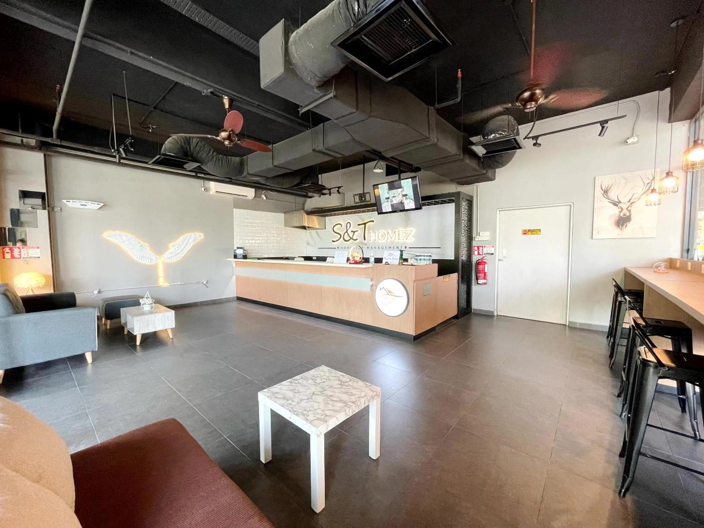 Lobby or reception in MesaHill Homestay, Nilai by S&T Homez