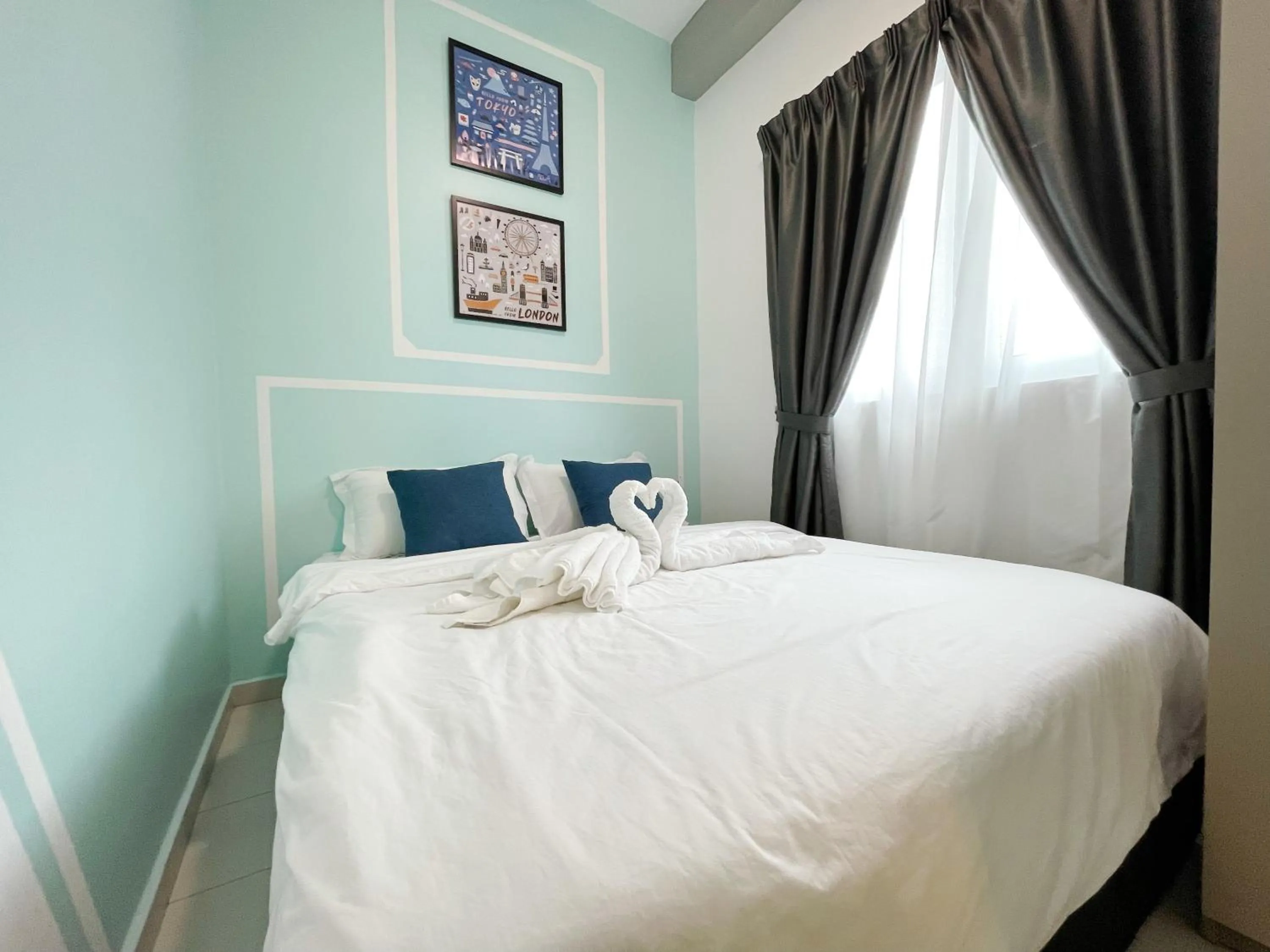 Bedroom, Bed in MesaHill Homestay, Nilai by S&T Homez