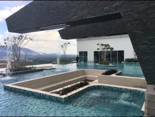 Swimming pool in MesaHill Homestay, Nilai by S&T Homez