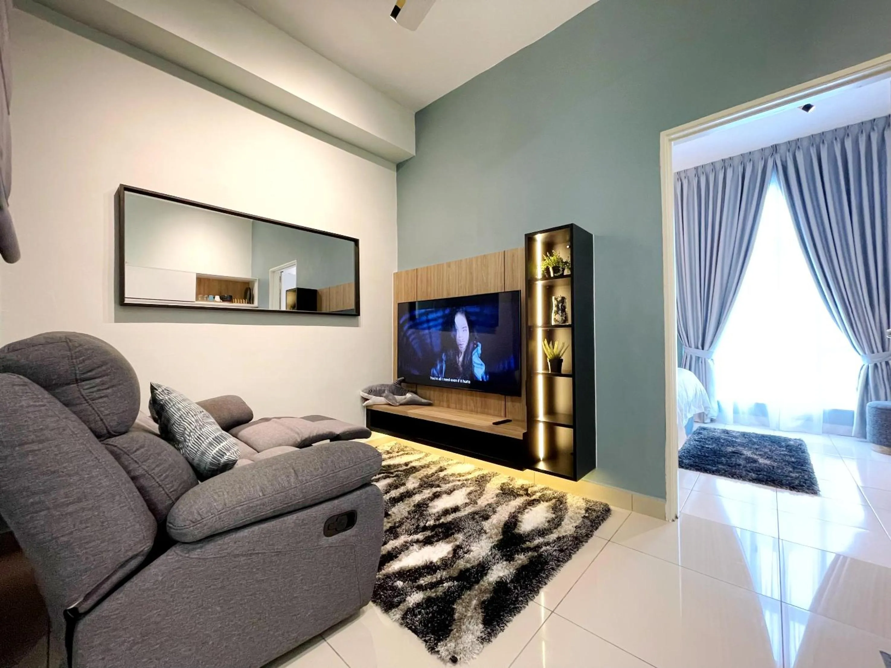 Living room in MesaHill Homestay, Nilai by S&T Homez