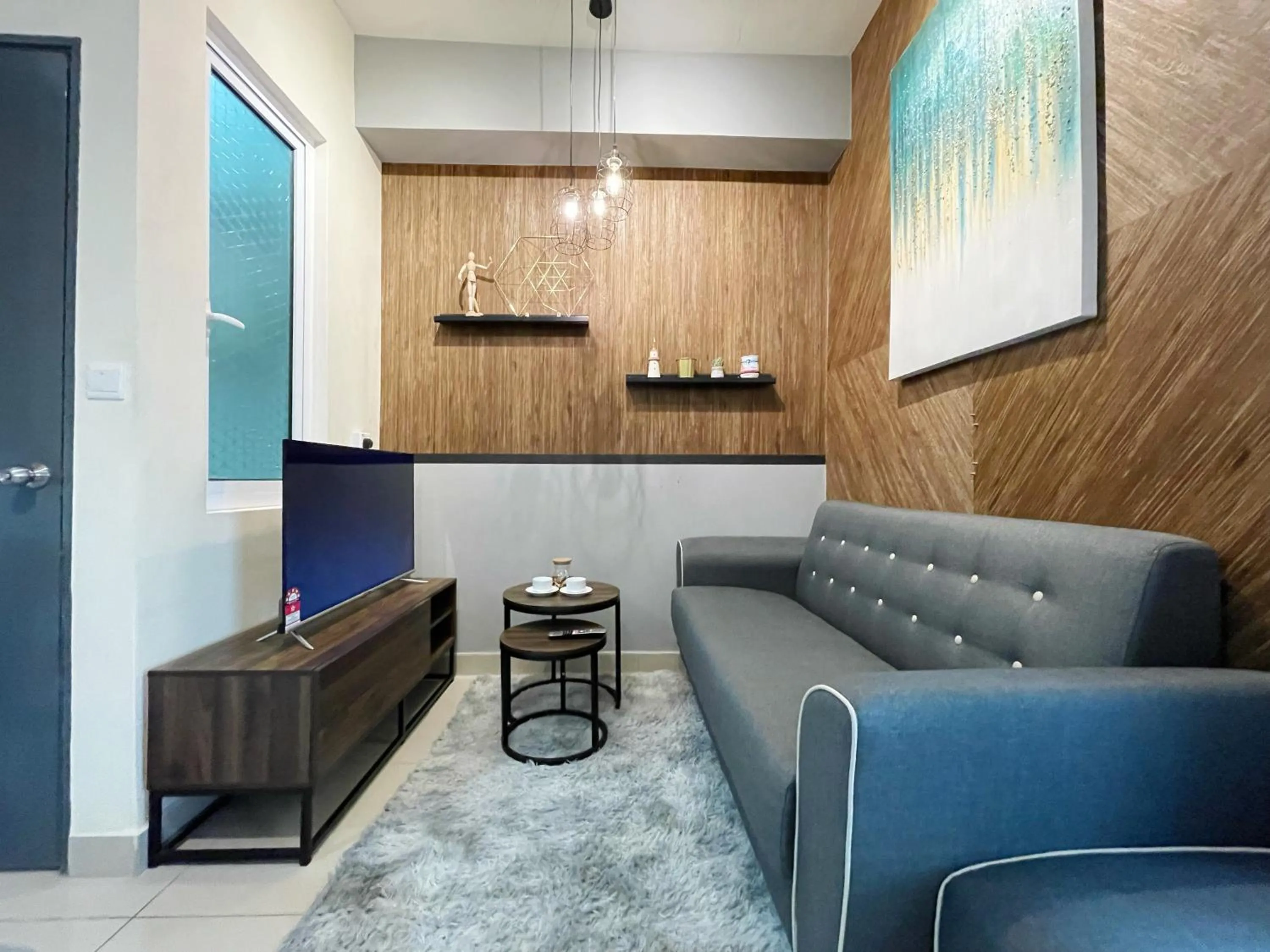 Living room in MesaHill Homestay, Nilai by S&T Homez