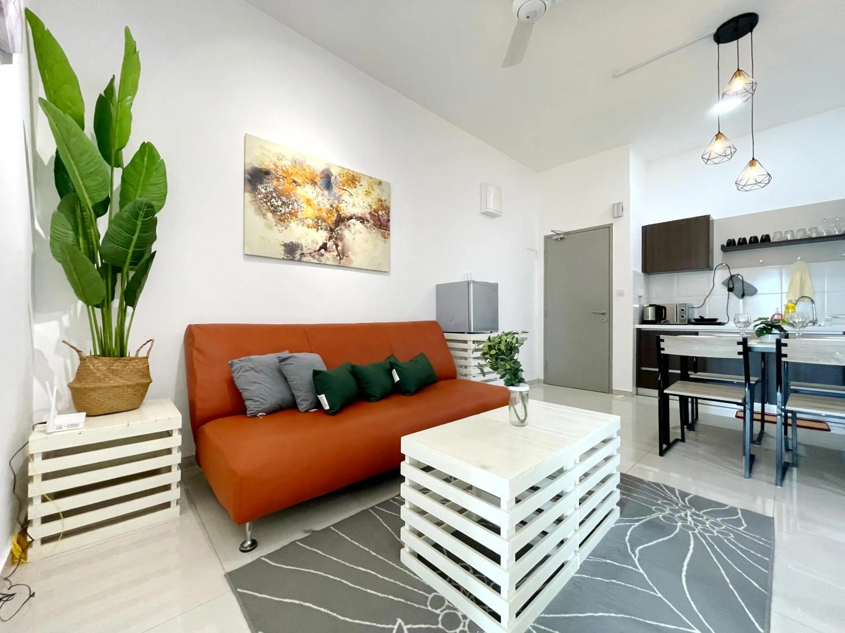 Living room in MesaHill Homestay, Nilai by S&T Homez