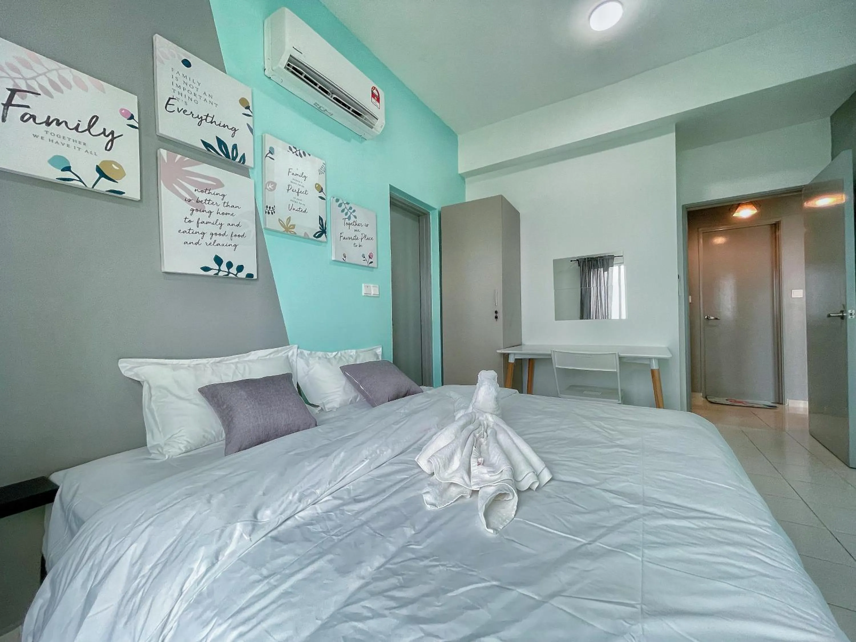 Bedroom, Bed in MesaHill Homestay, Nilai by S&T Homez