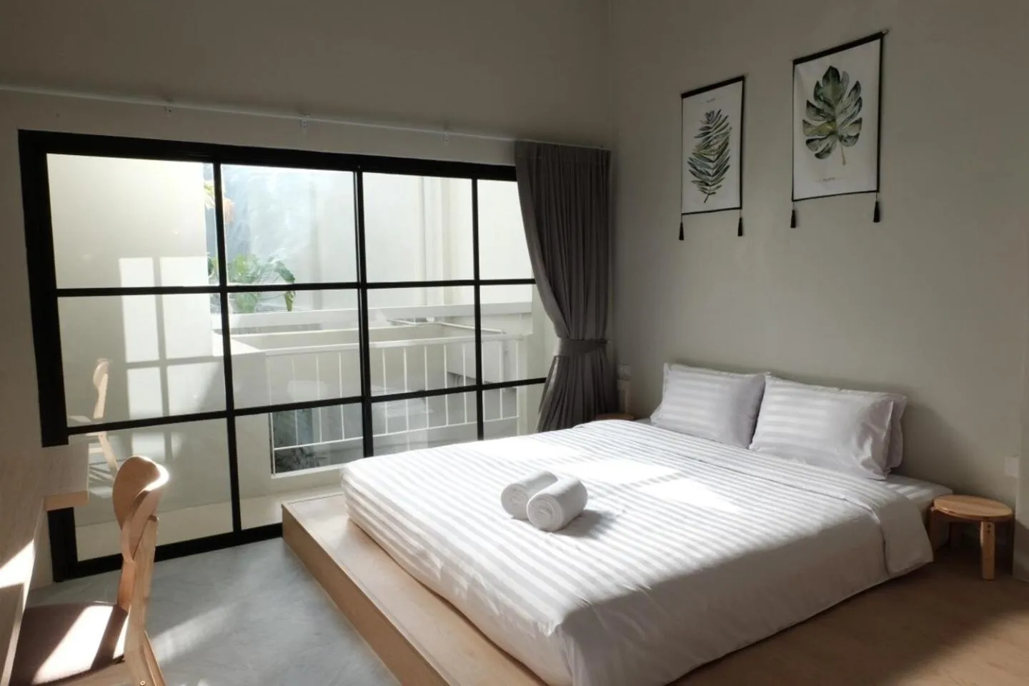 Bed in THE BELONG BOUTIQUE HOTEL