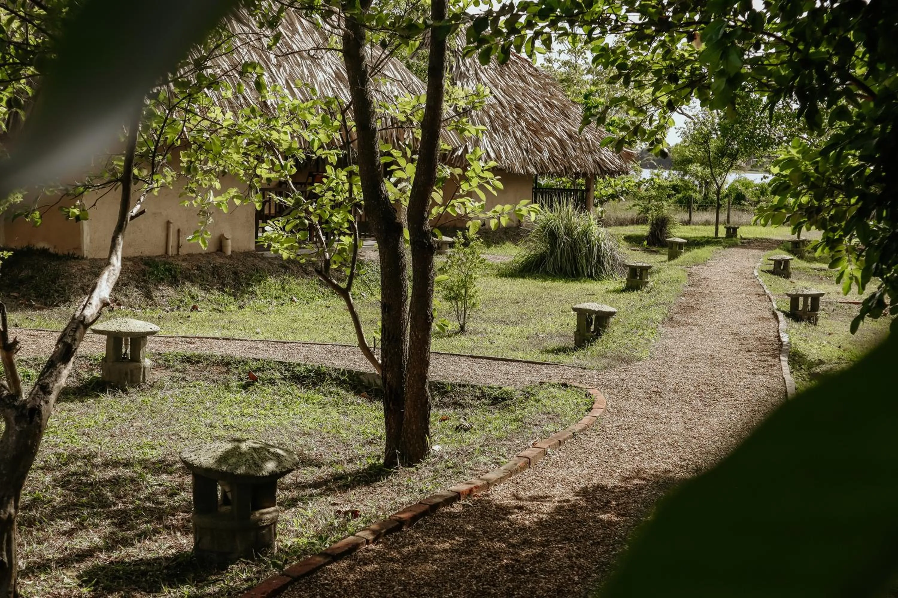 Garden in Saffron Lake Yala