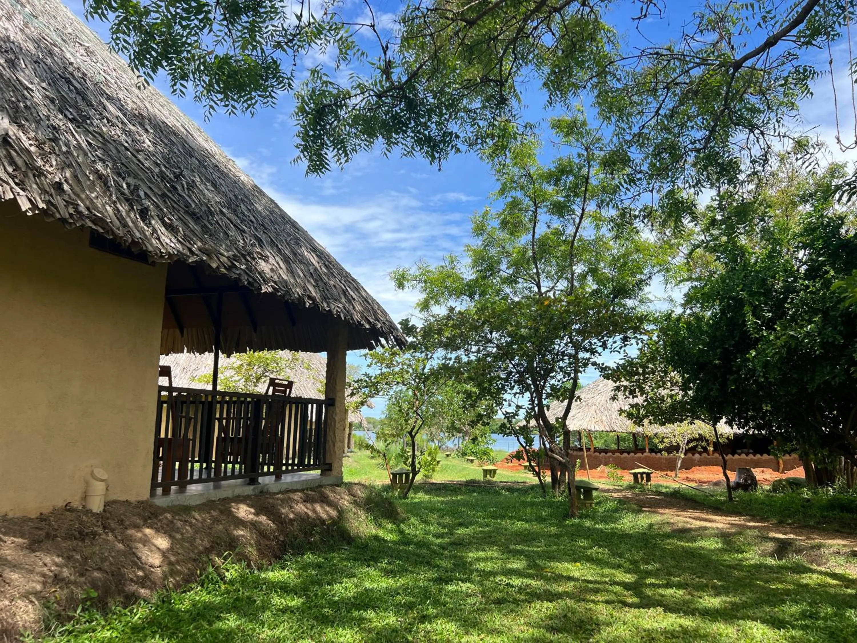 Garden view in Saffron Lake Yala