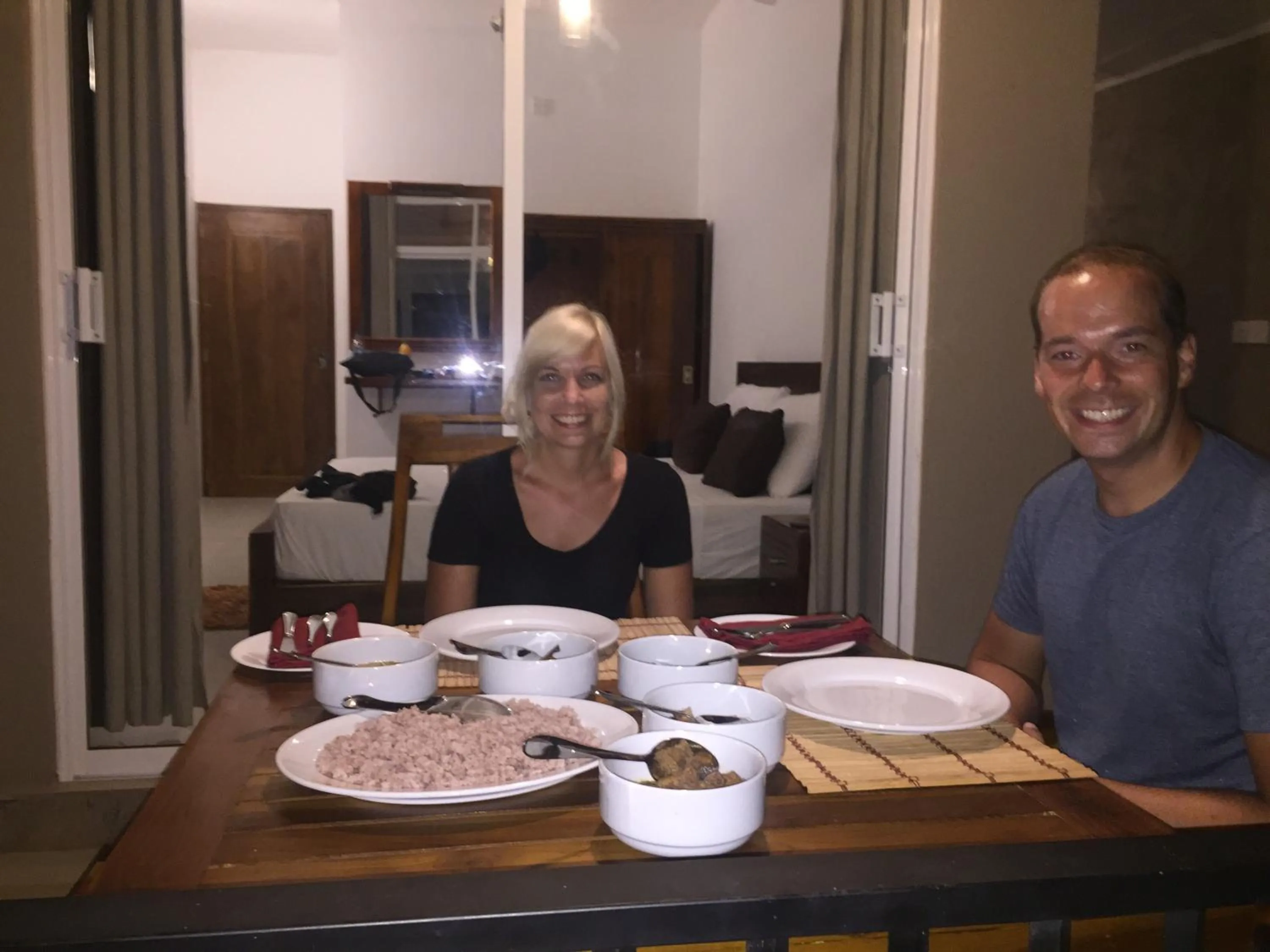 Dinner in Saffron Lake Yala