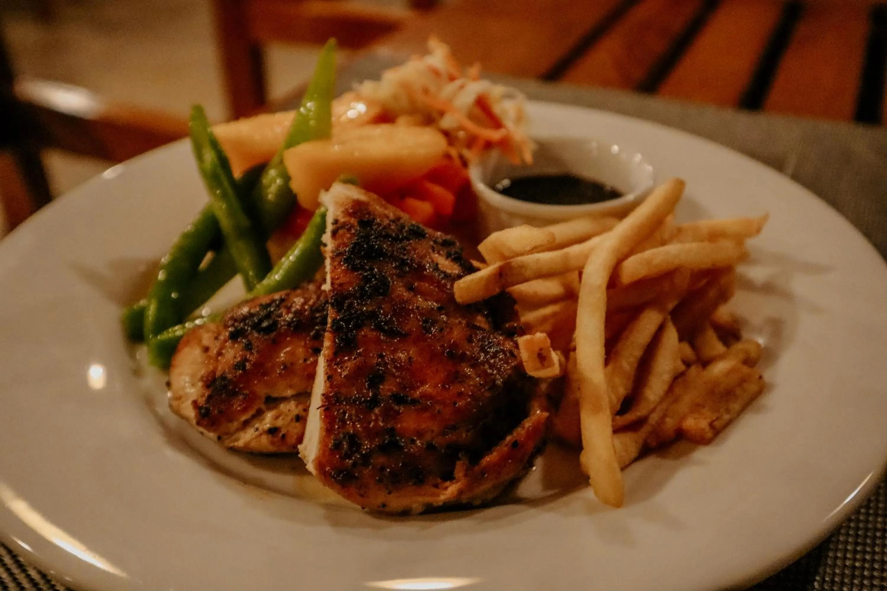 Dinner in Saffron Lake Yala