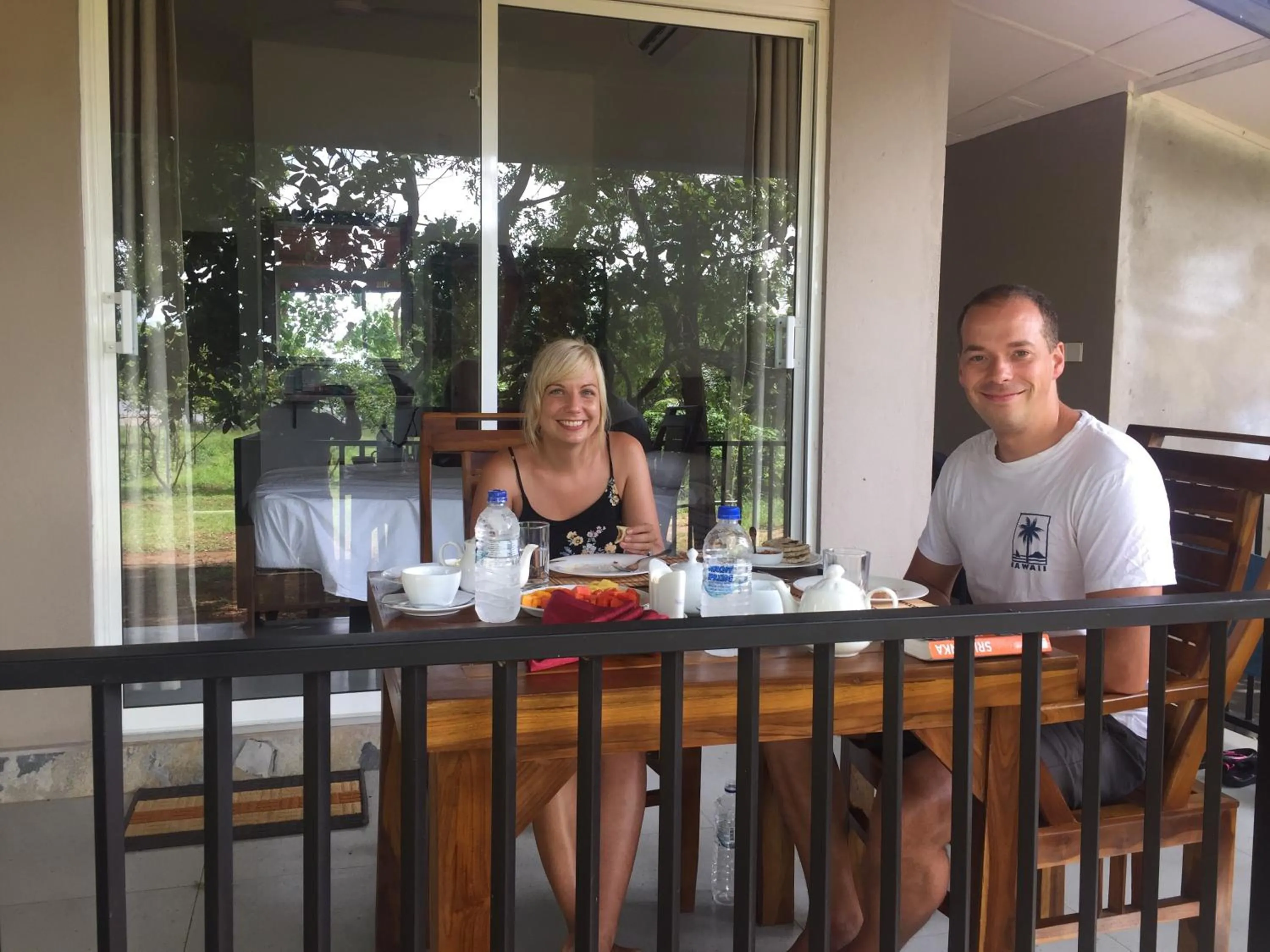 Balcony/Terrace in Saffron Lake Yala