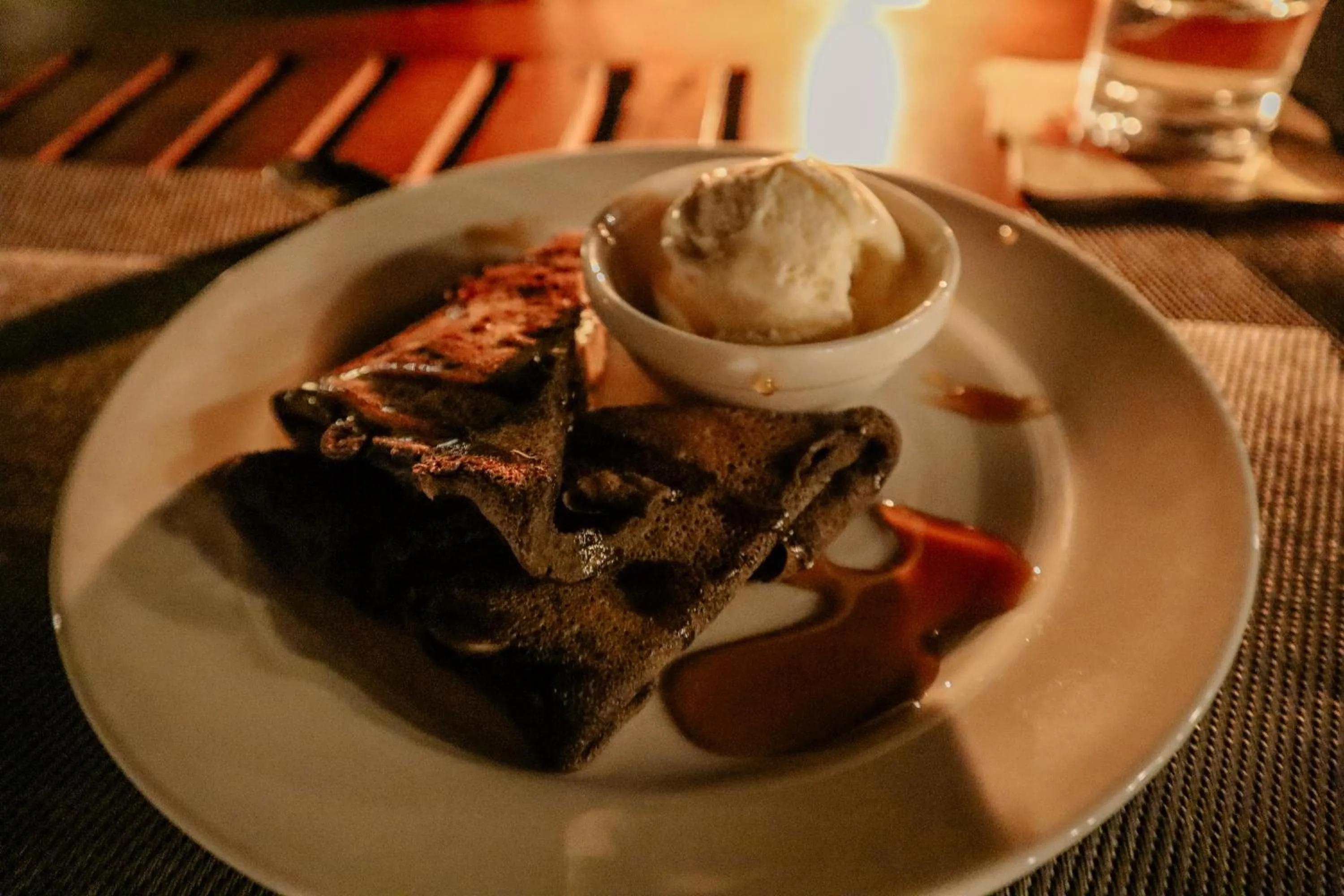 Dinner in Saffron Lake Yala