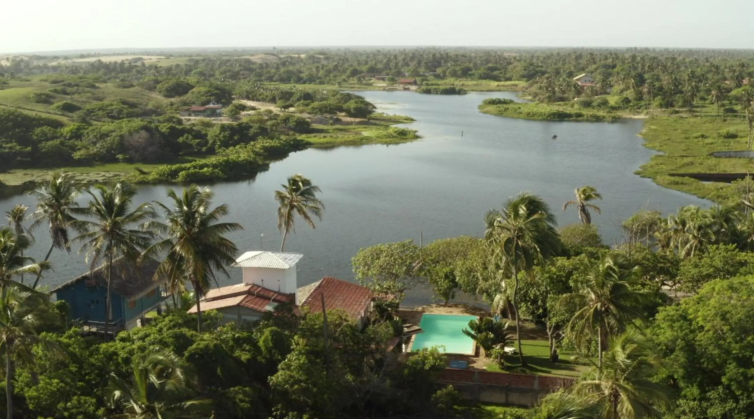 Bird's eye view in Casa na Lagoa