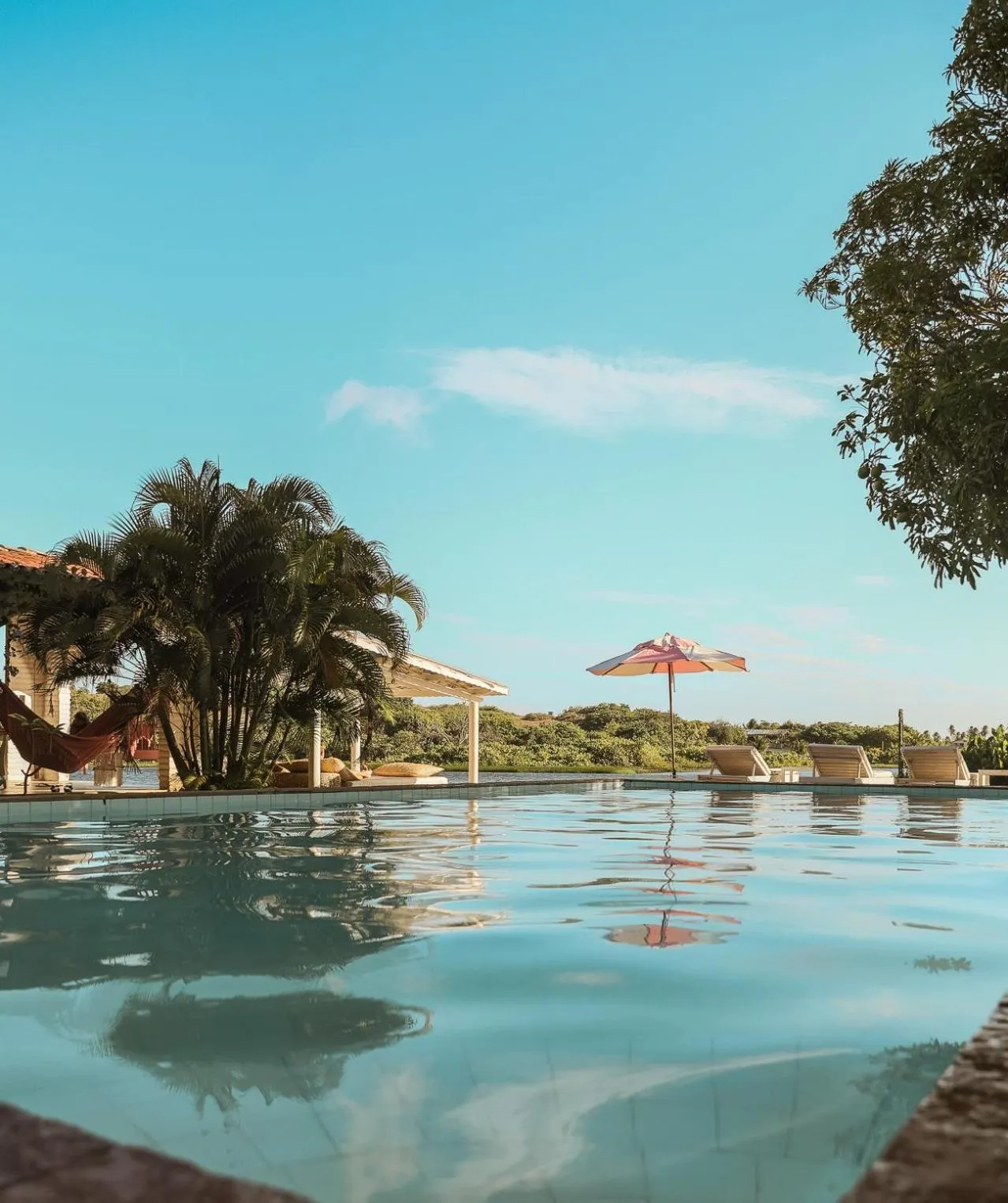 Swimming pool in Casa na Lagoa
