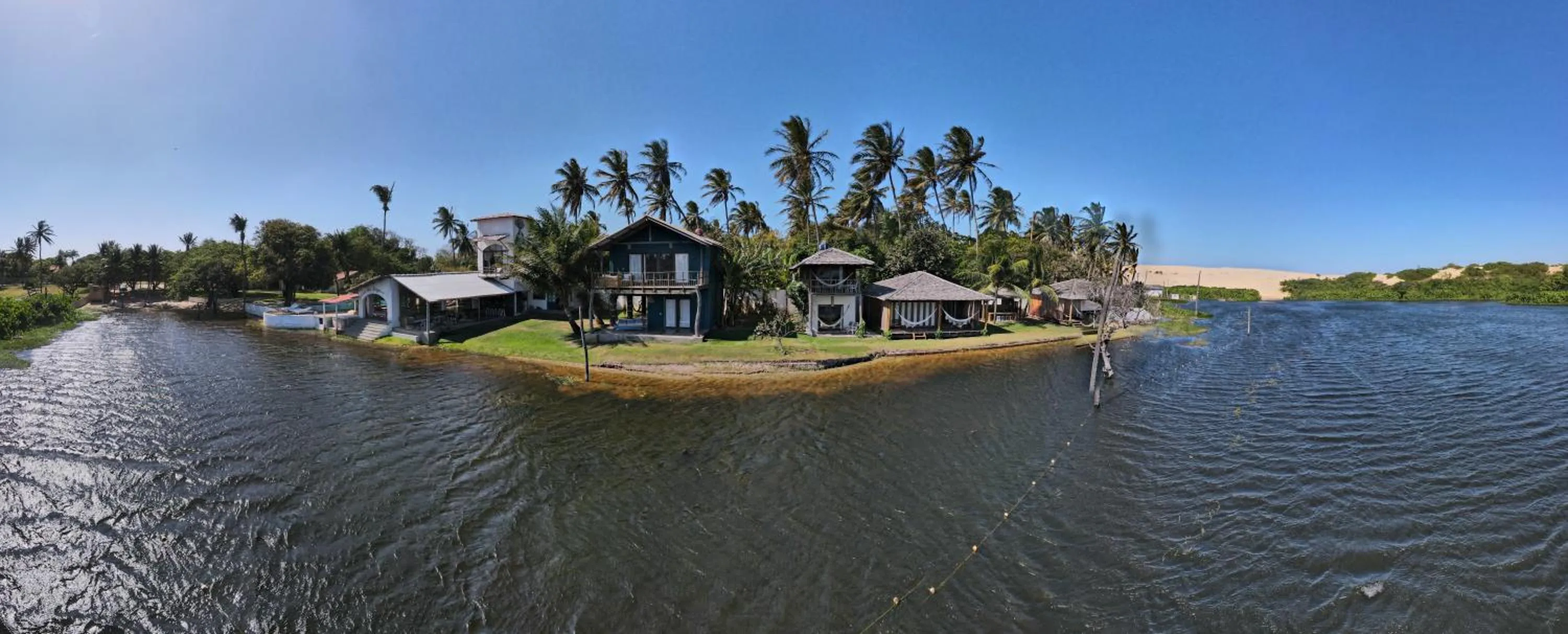 Bird's eye view in Casa na Lagoa
