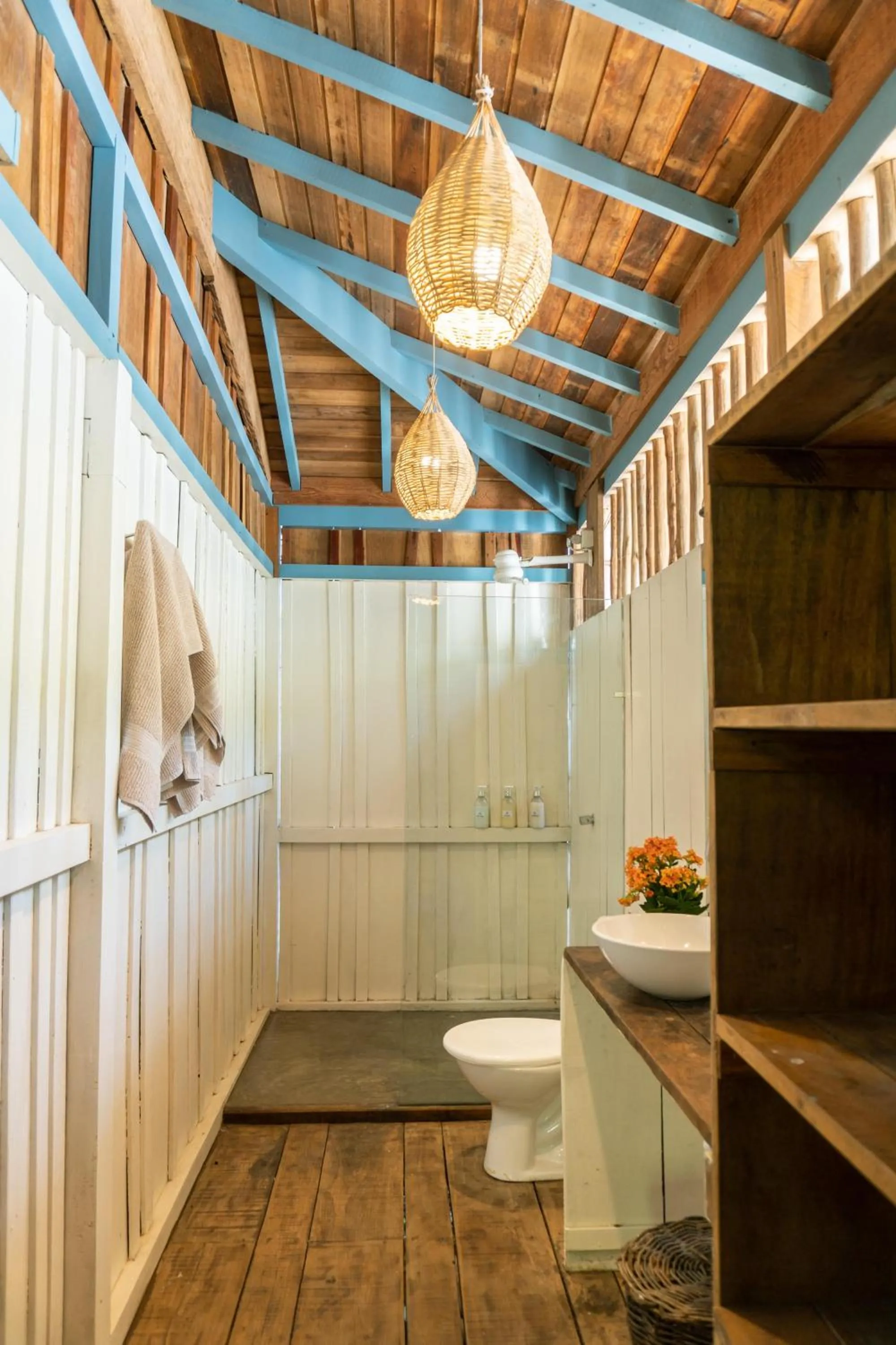 Shower in Casa na Lagoa