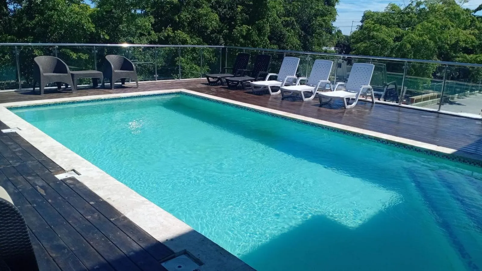 Property building in Plaza Coral Hotel