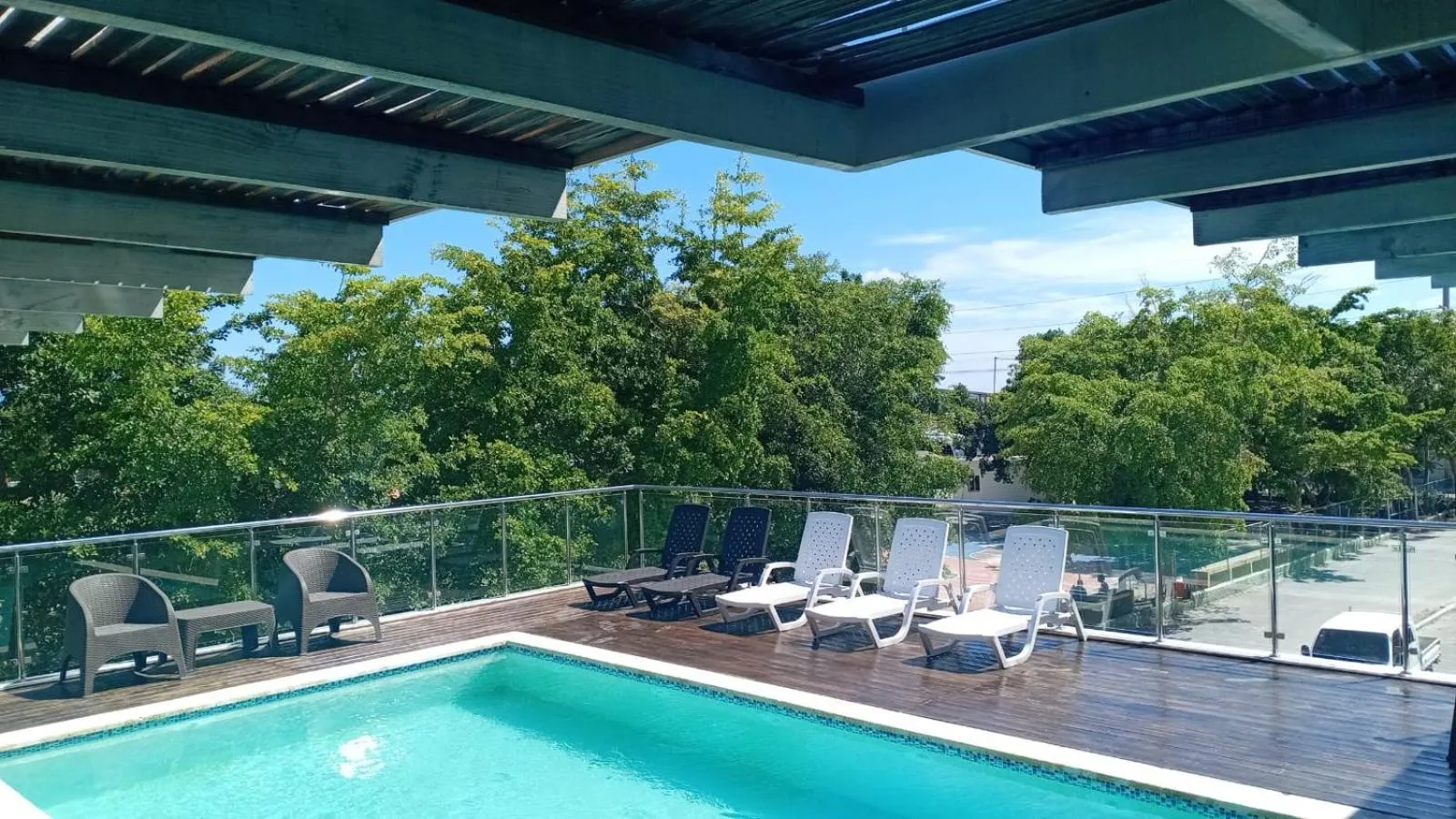 Property building in Plaza Coral Hotel