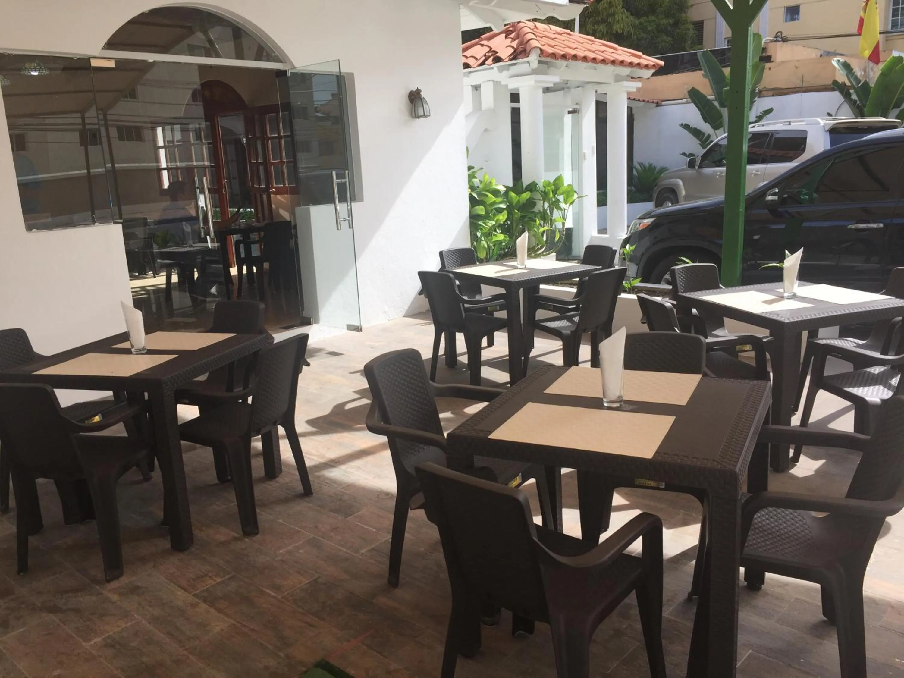 Restaurant/places to eat in Hotel Santander SD