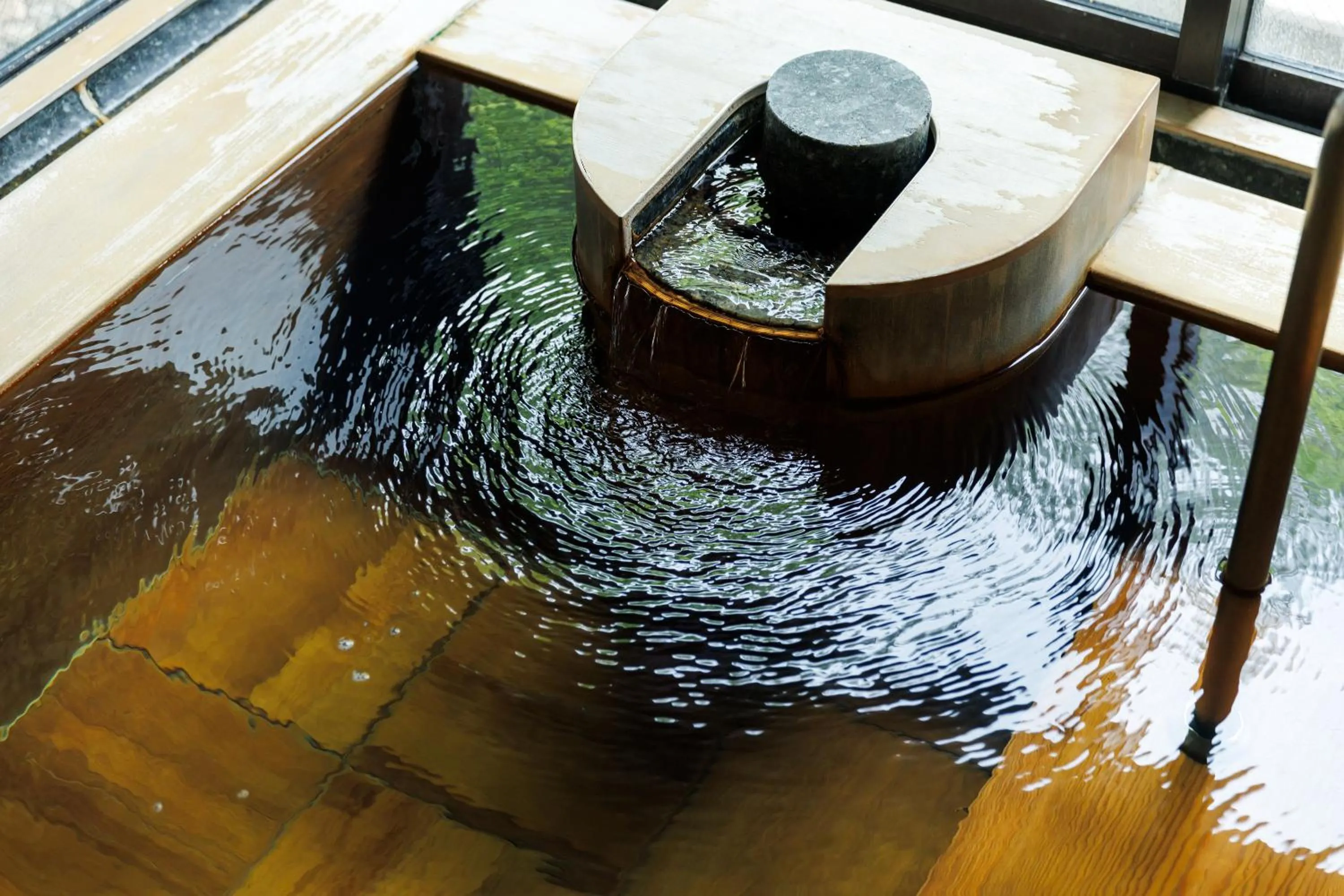 Hot Spring Bath in Hotel Kikori