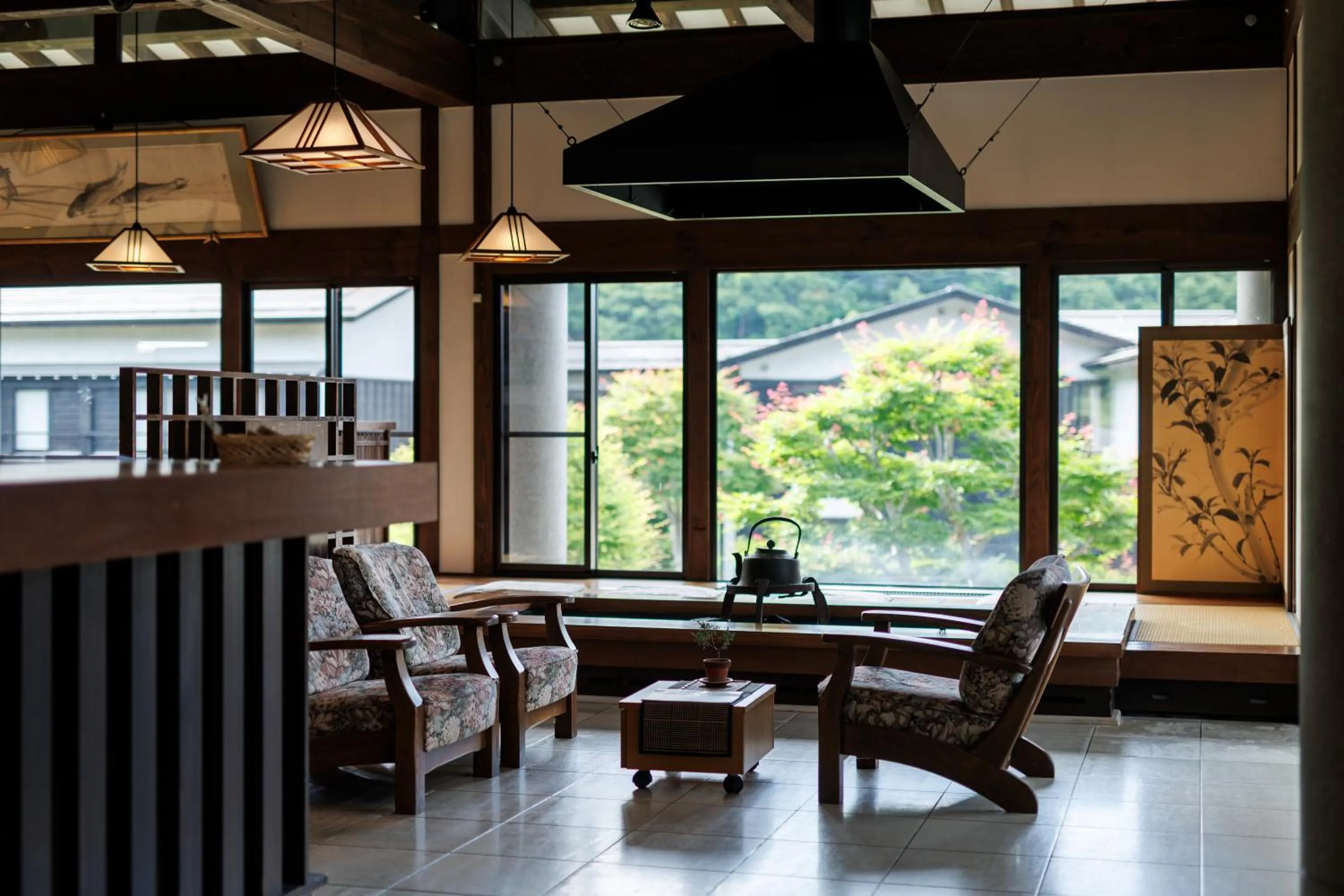 Lobby or reception in Hotel Kikori