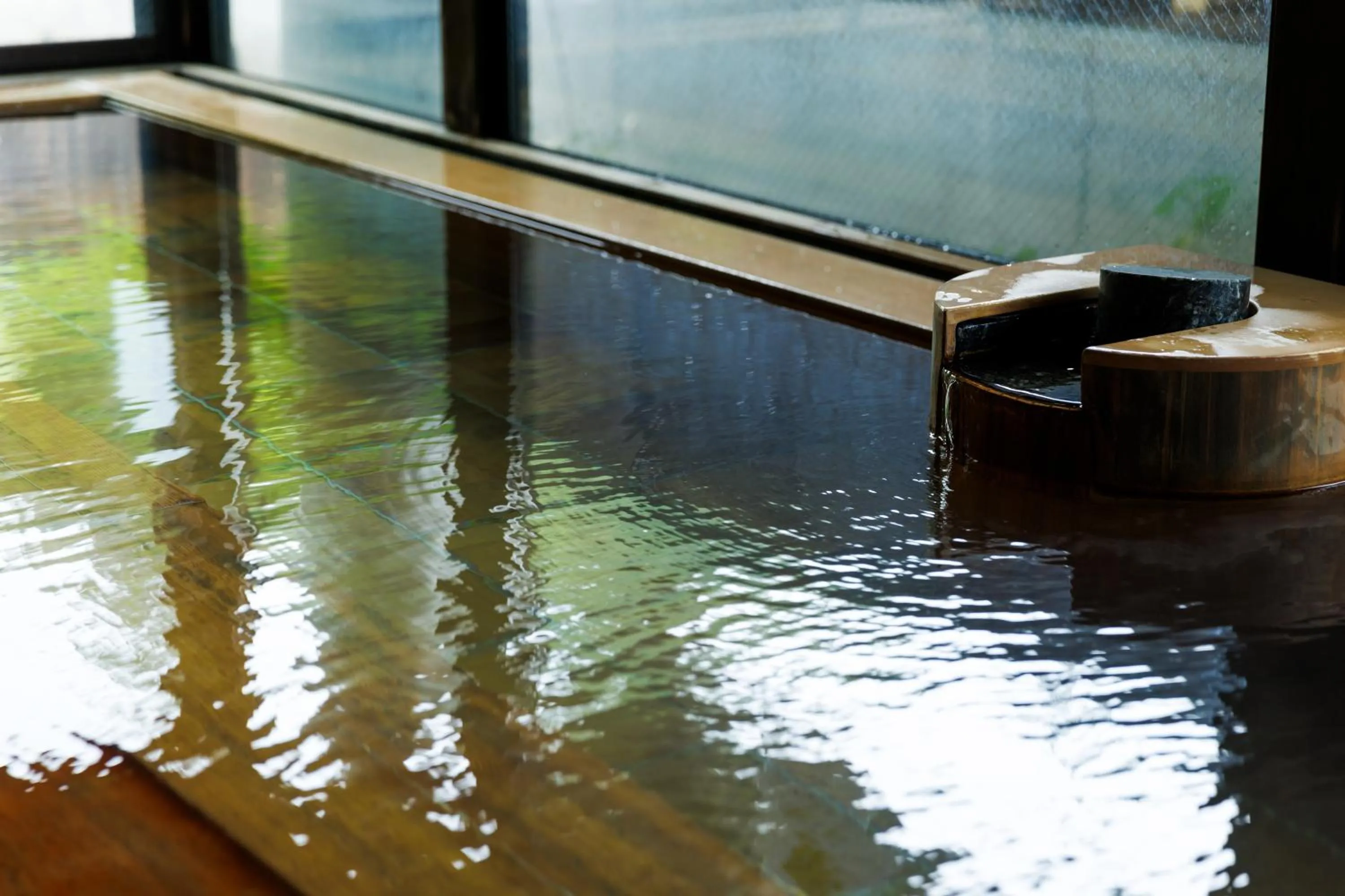 Hot Spring Bath in Hotel Kikori