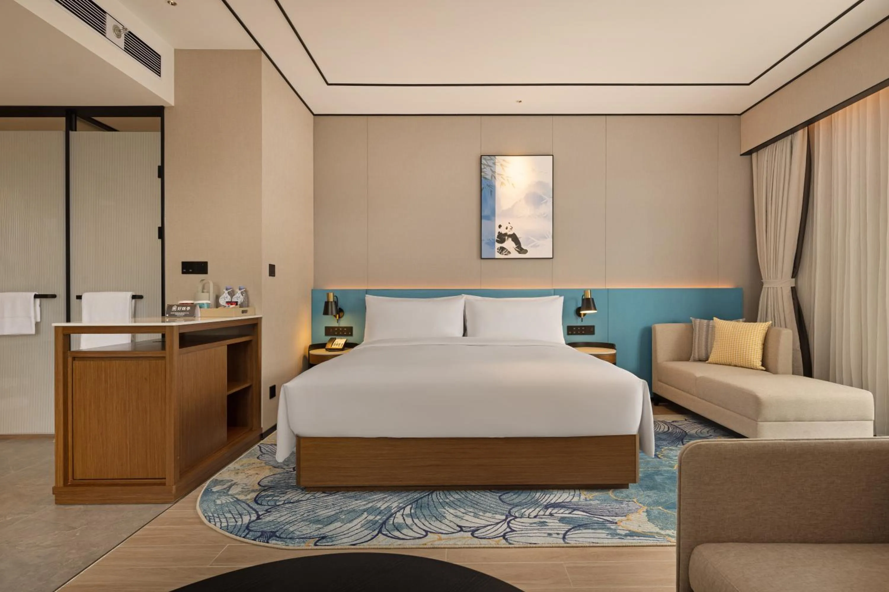 Bed in Hilton Garden Inn Chengdu Jinniu Yipintianxia