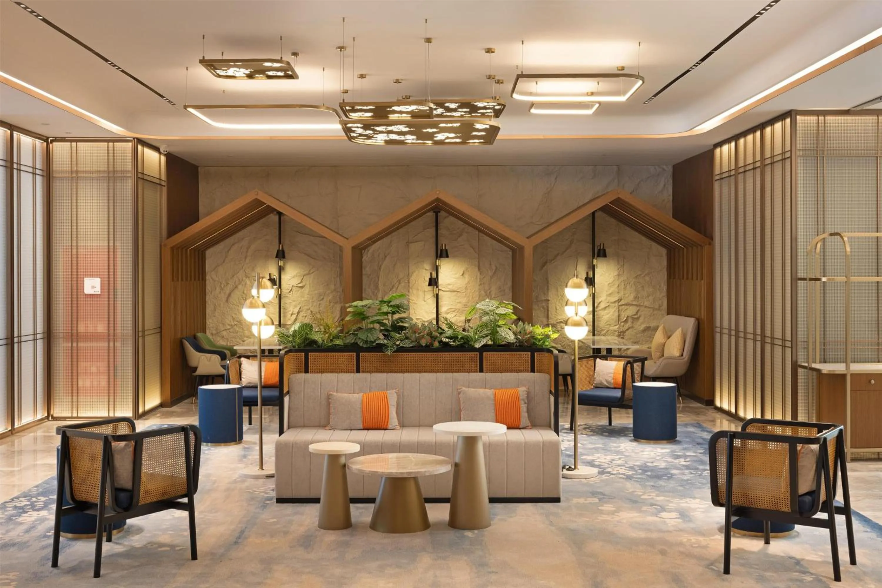 Lobby or reception in Hilton Garden Inn Chengdu Jinniu Yipintianxia