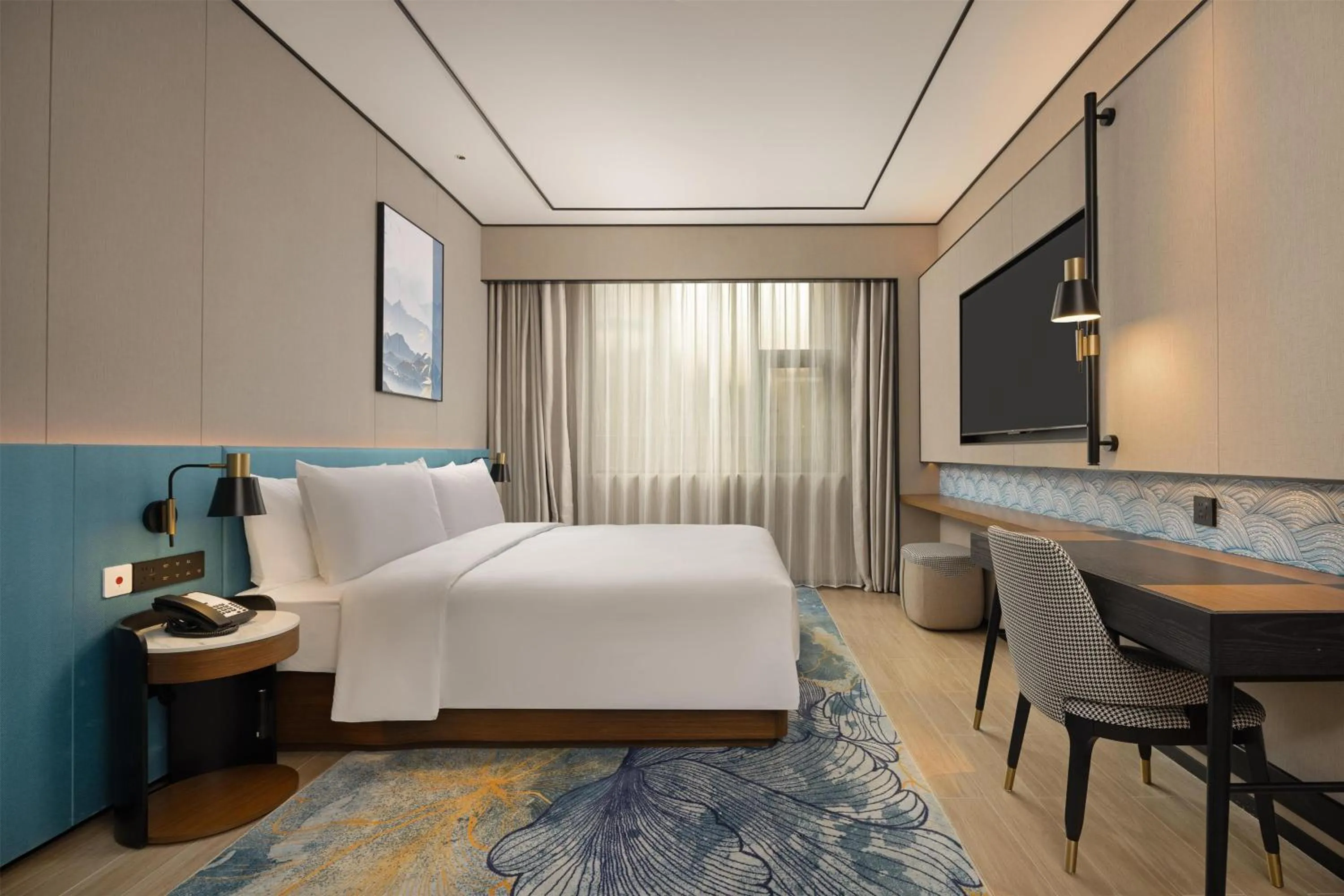 Bed in Hilton Garden Inn Chengdu Jinniu Yipintianxia