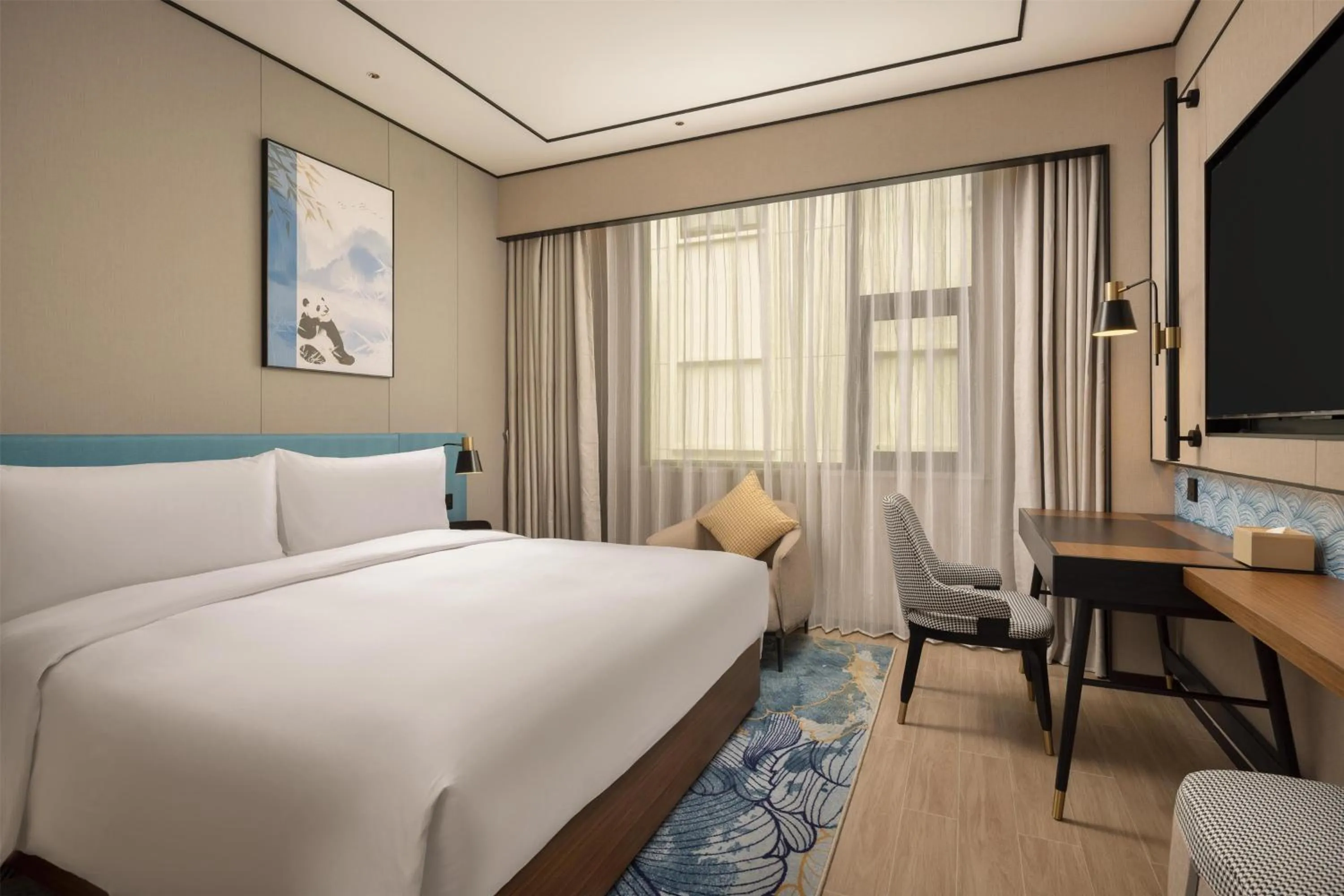 Bed in Hilton Garden Inn Chengdu Jinniu Yipintianxia