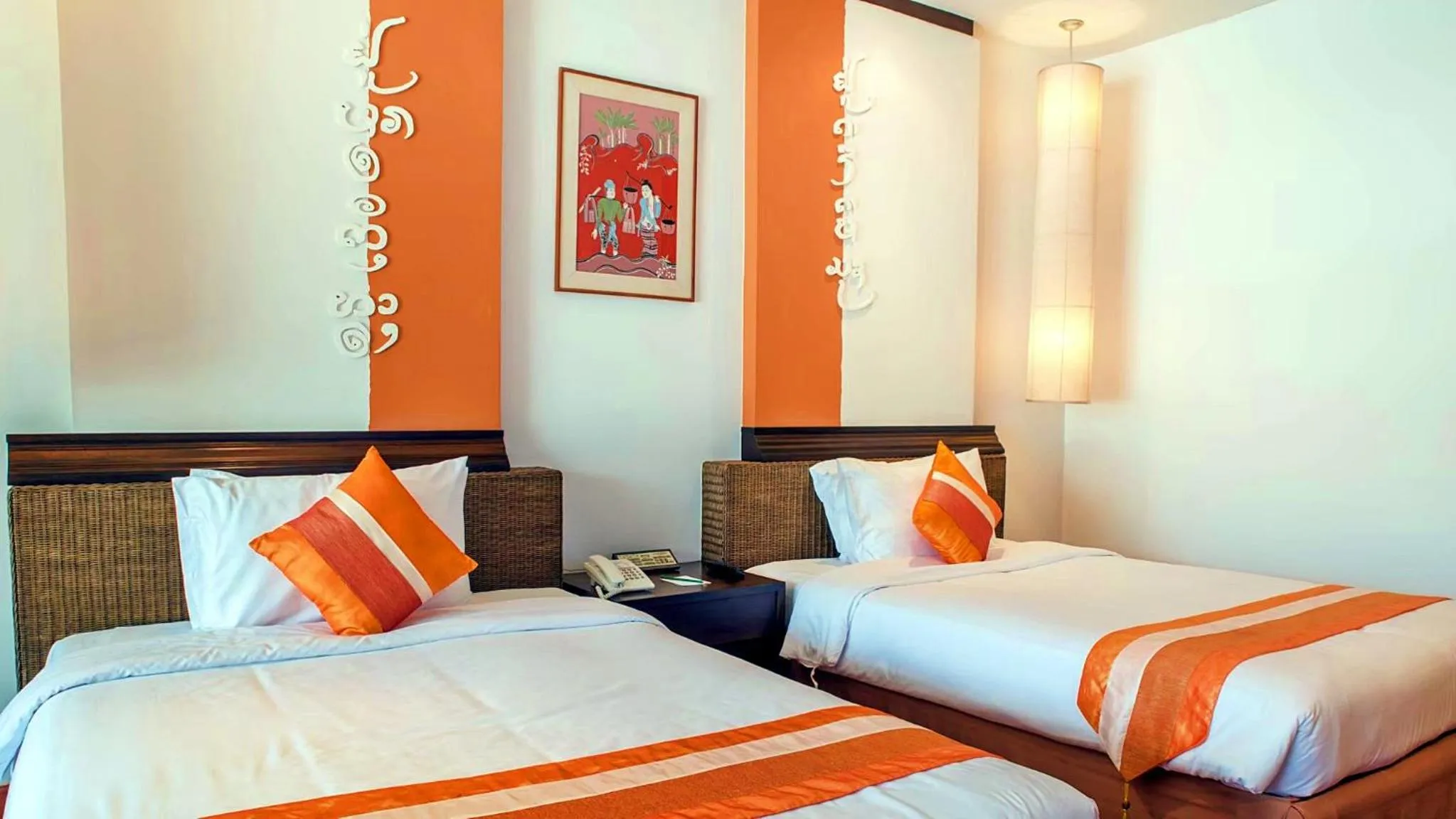 Bed in Chiangmai Grandview Hotel & Convention Center