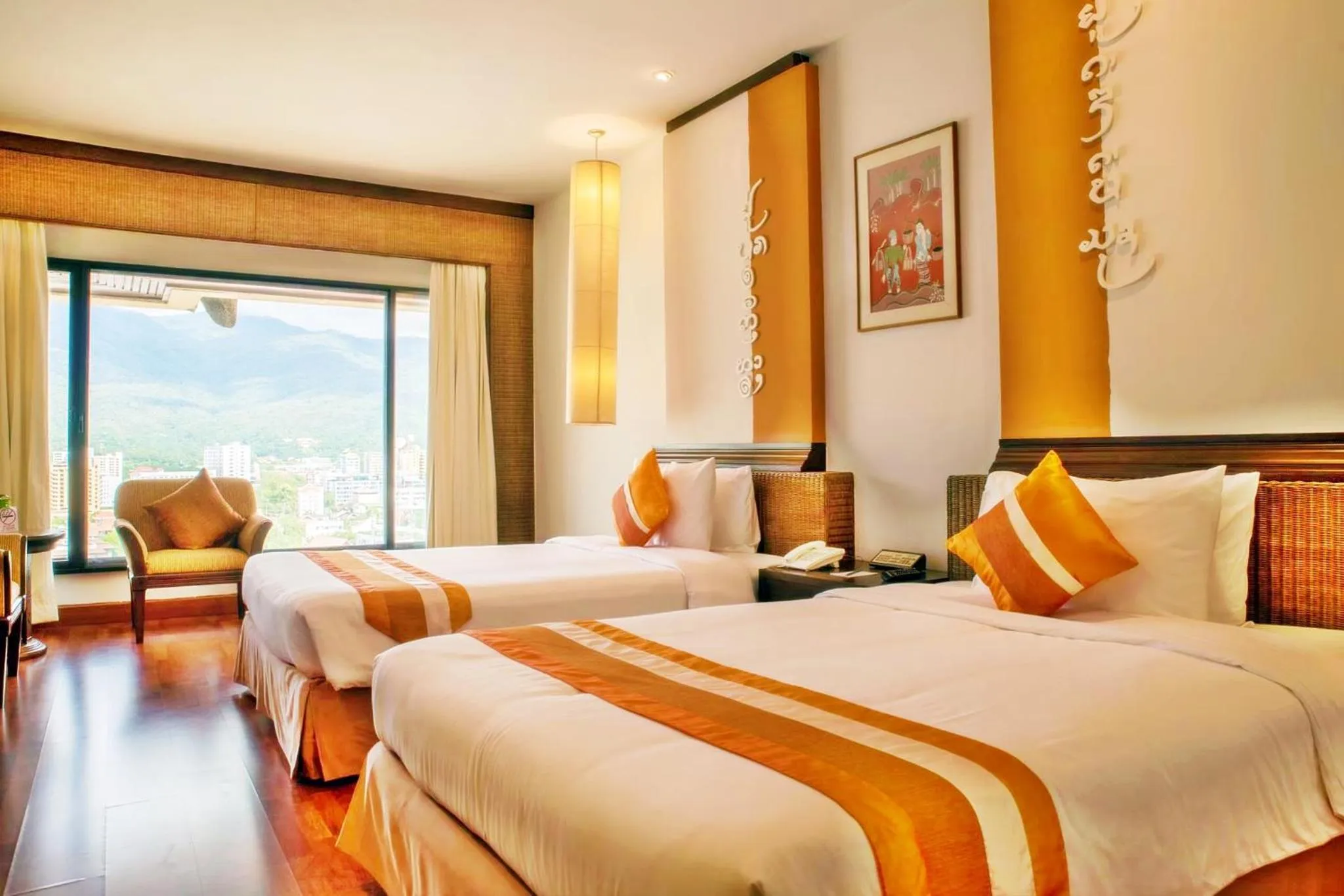 Photo of the whole room, Bed in Chiangmai Grandview Hotel & Convention Center