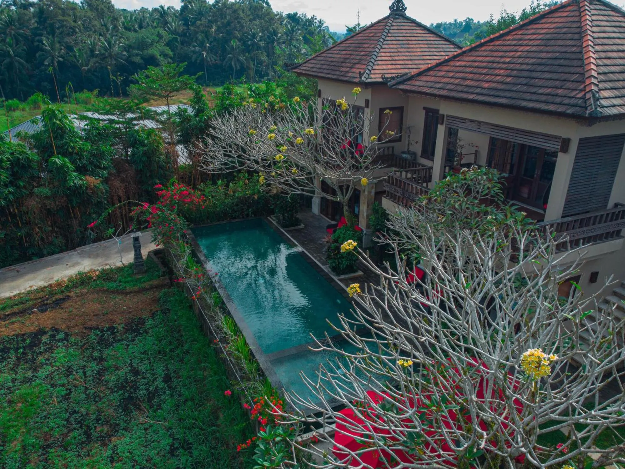 Bird's eye view in Uma Stana Villa